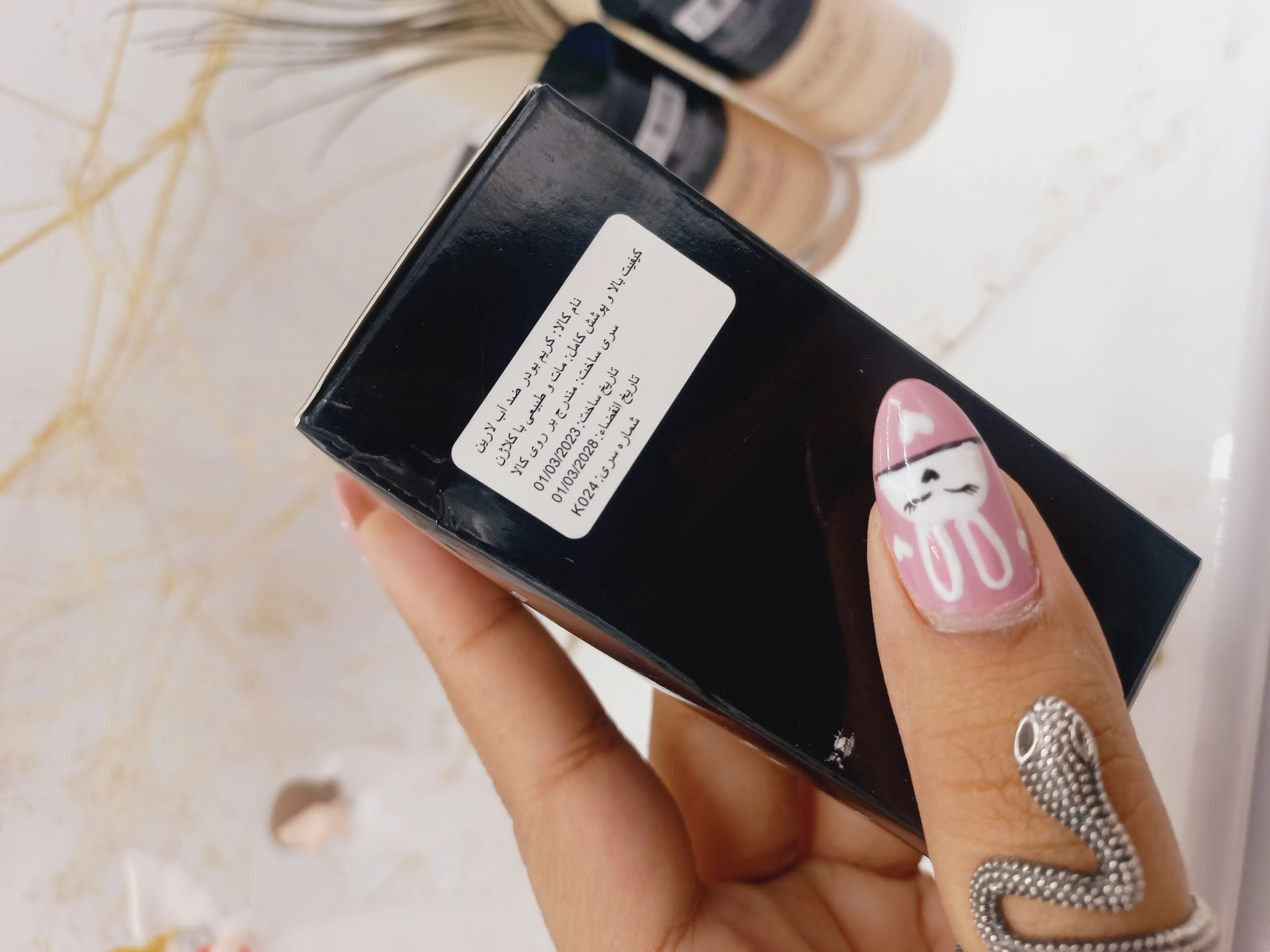 کرم پودر 24 ساعته لارن LAREEN کد 0242 اصلی کیفیت عالی