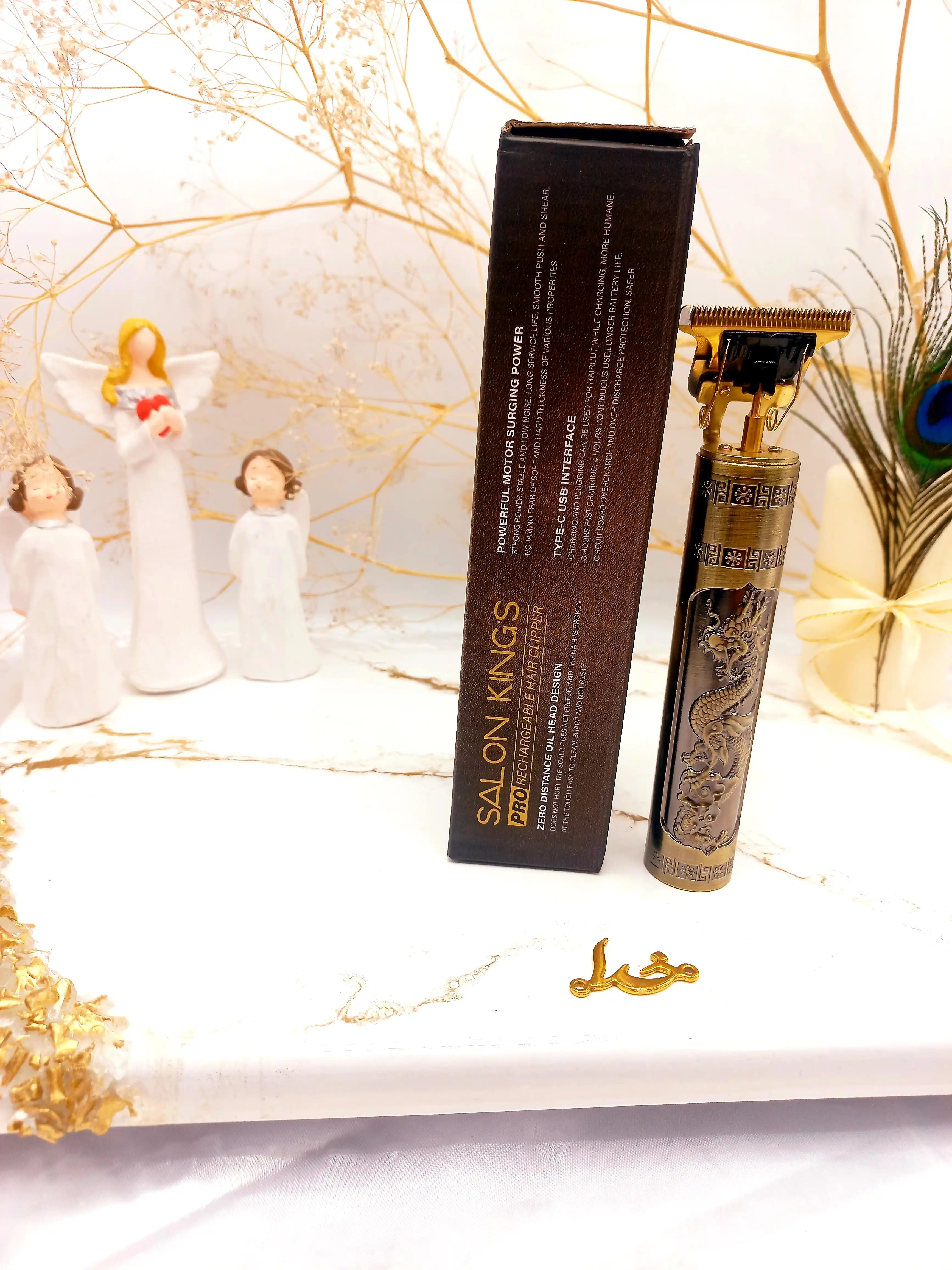 ماشین خط زن و صفرزن صورت و مو مدل وینتیج VINTAGE T9 کد V6063 (کیفیت عالی)