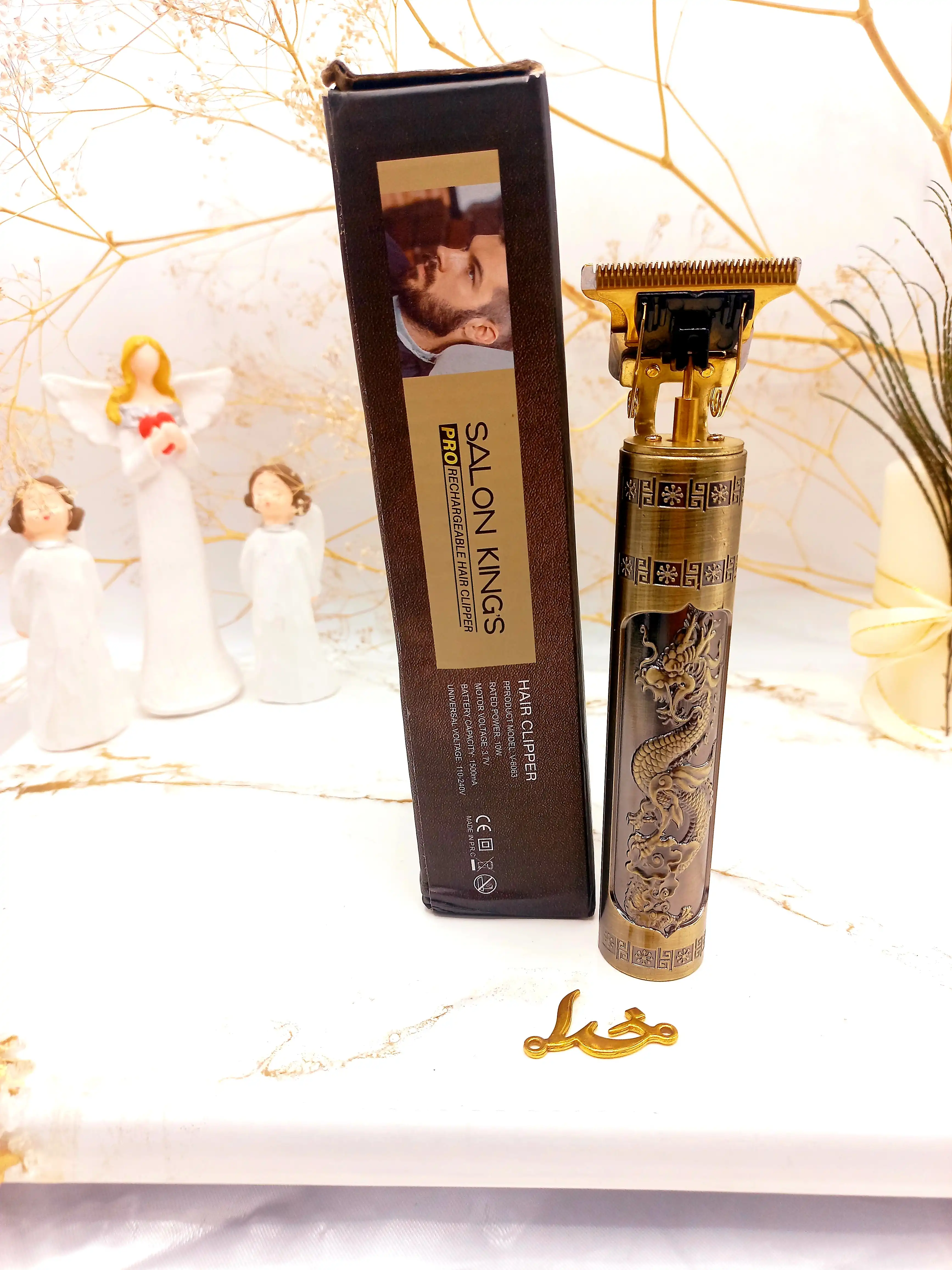 ماشین خط زن و صفرزن صورت و مو مدل وینتیج VINTAGE T9 کد V6063 (کیفیت عالی)