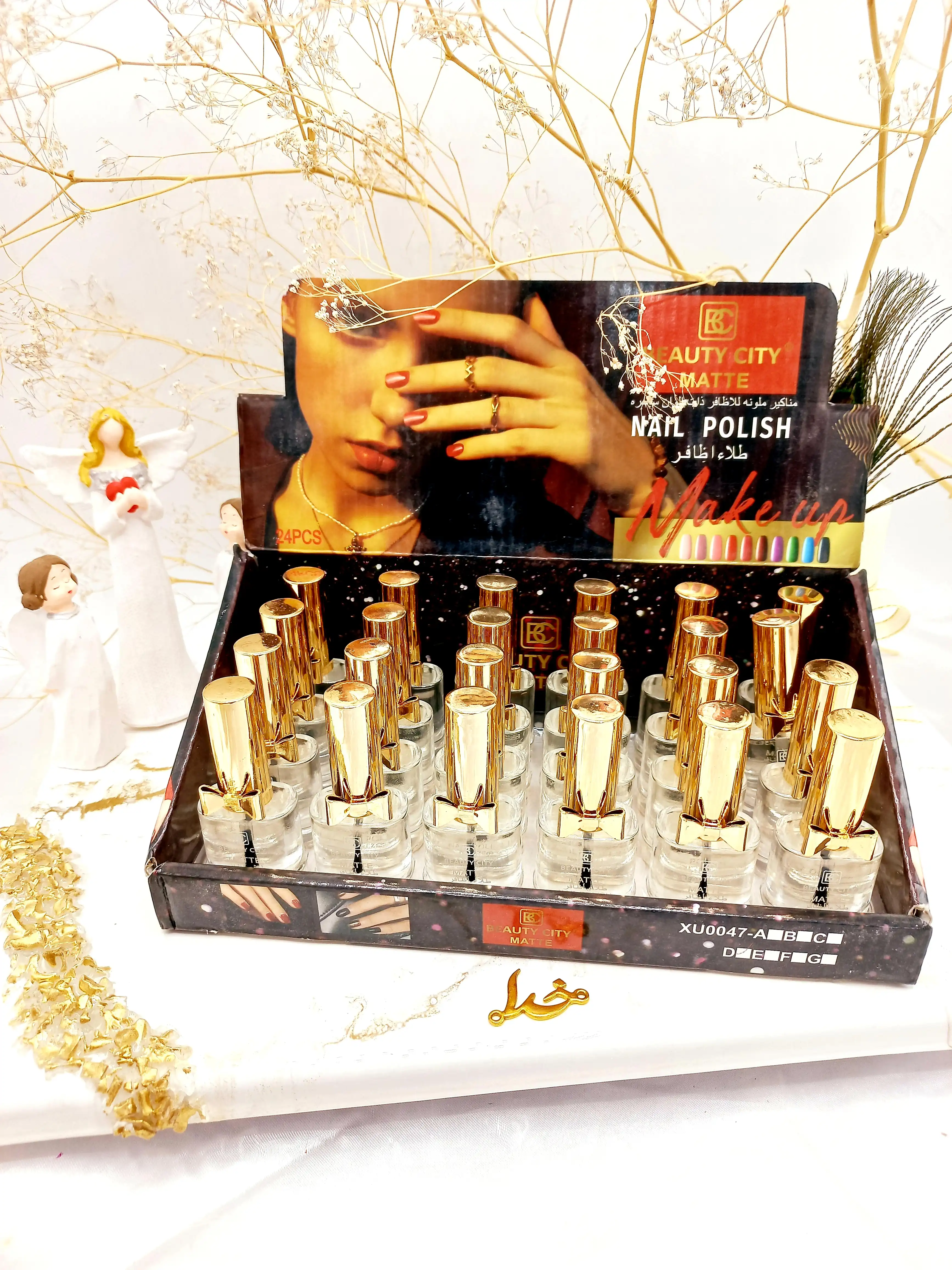 برق ناخن پرطرفدار پاپیونی برند بیوتی سیتی BEAUTY CITY کد XU0047