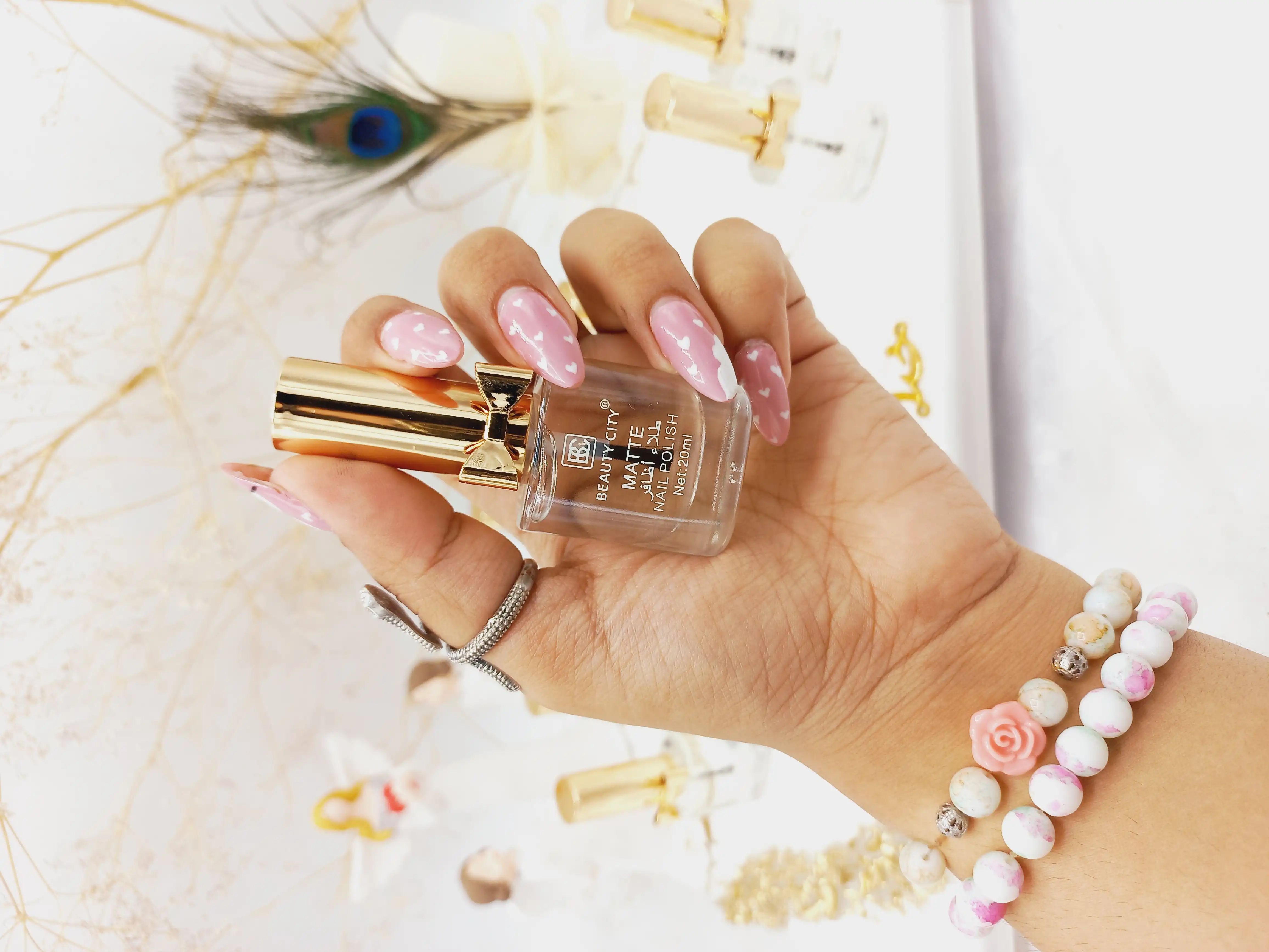 برق ناخن پرطرفدار پاپیونی برند بیوتی سیتی BEAUTY CITY کد XU0047