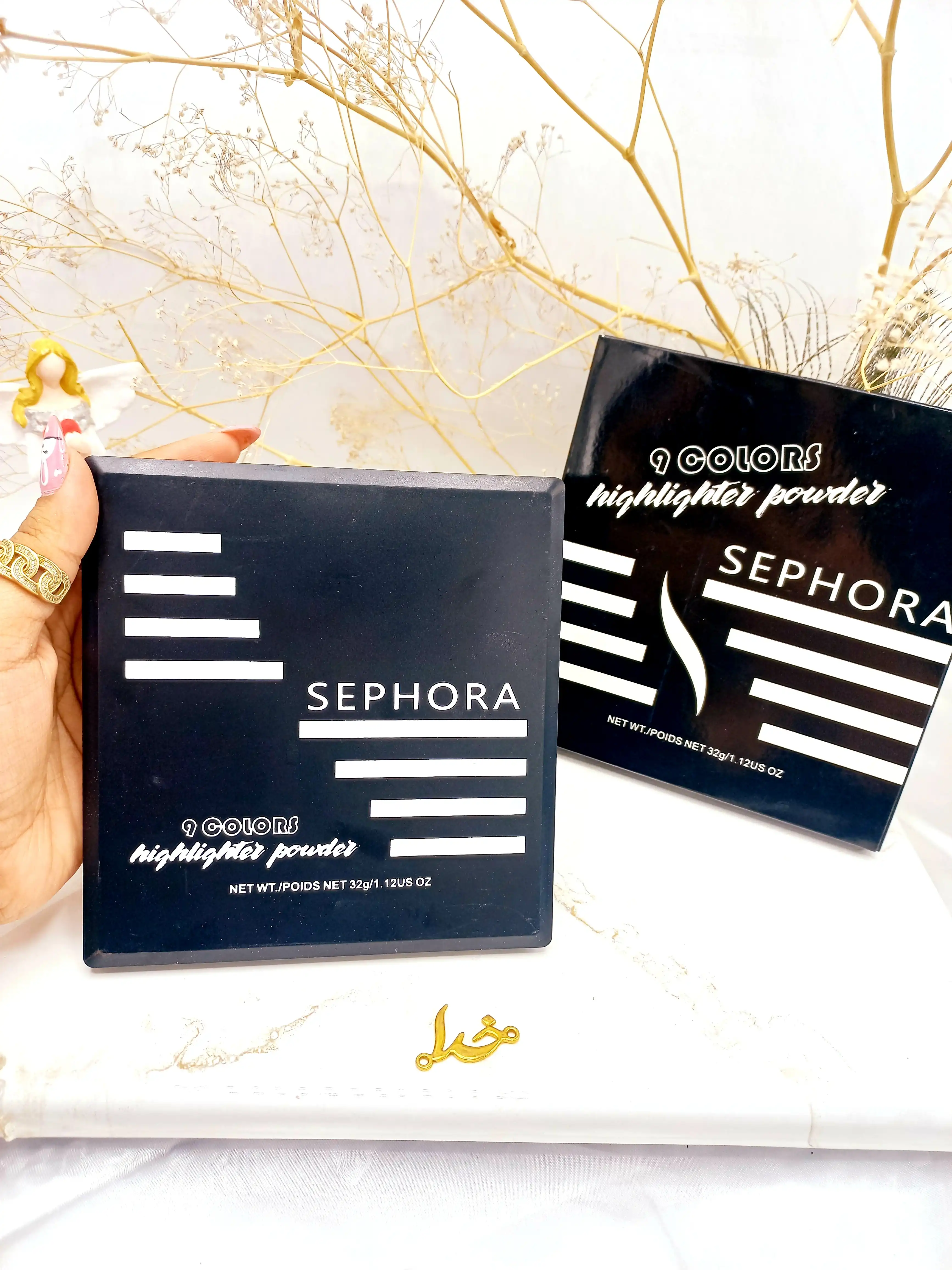 هایلایتر پرطرفدار 9 تایی سفورا SEPHORA کد 9091