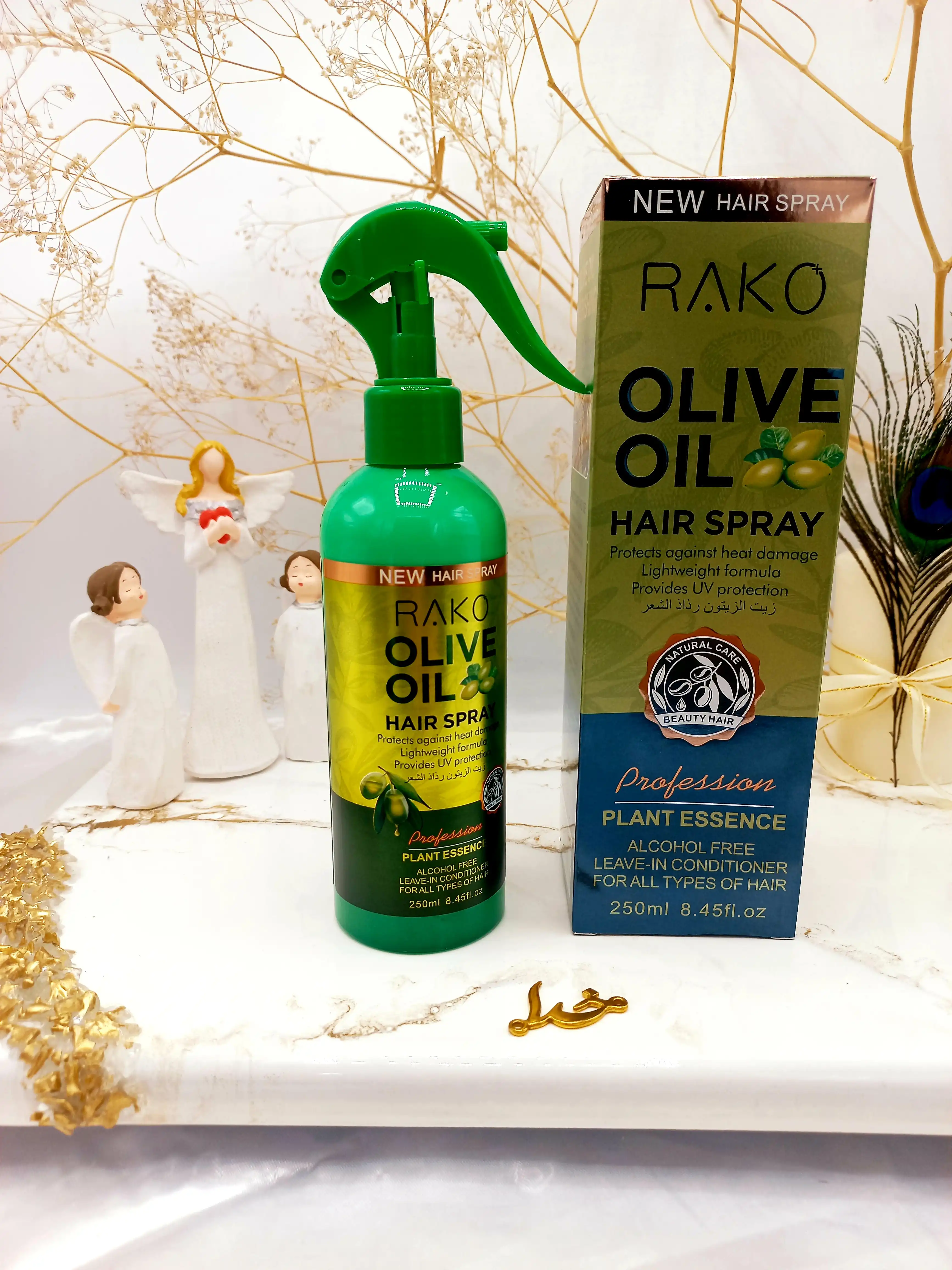 اسپری دو فاز مدل روغن زیتون حجم 250 میل برند راکو RAKO اصلی کد RK1090