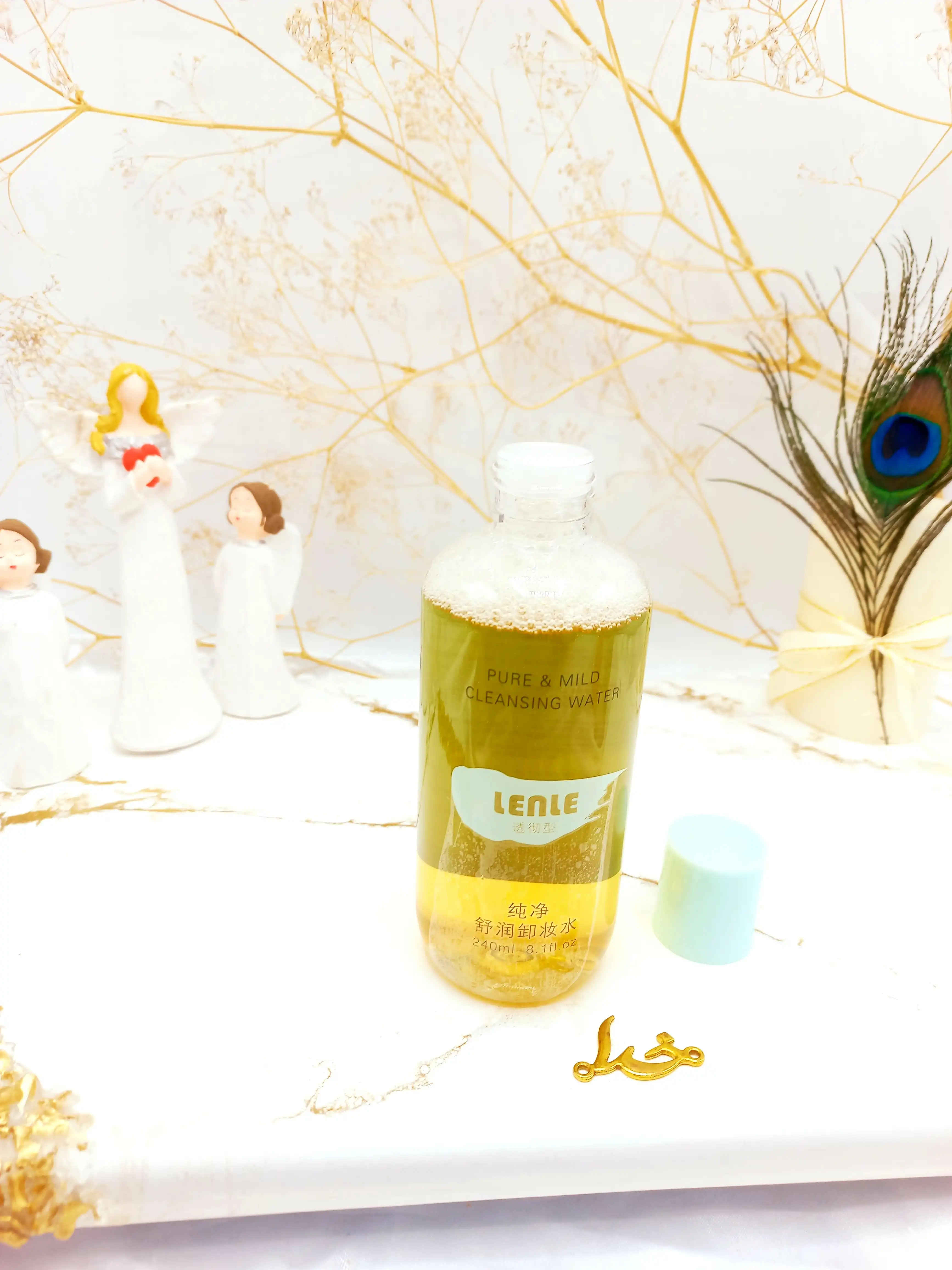 میسلار واتر پاک کننده آرایش صورت LENLE کد 4800