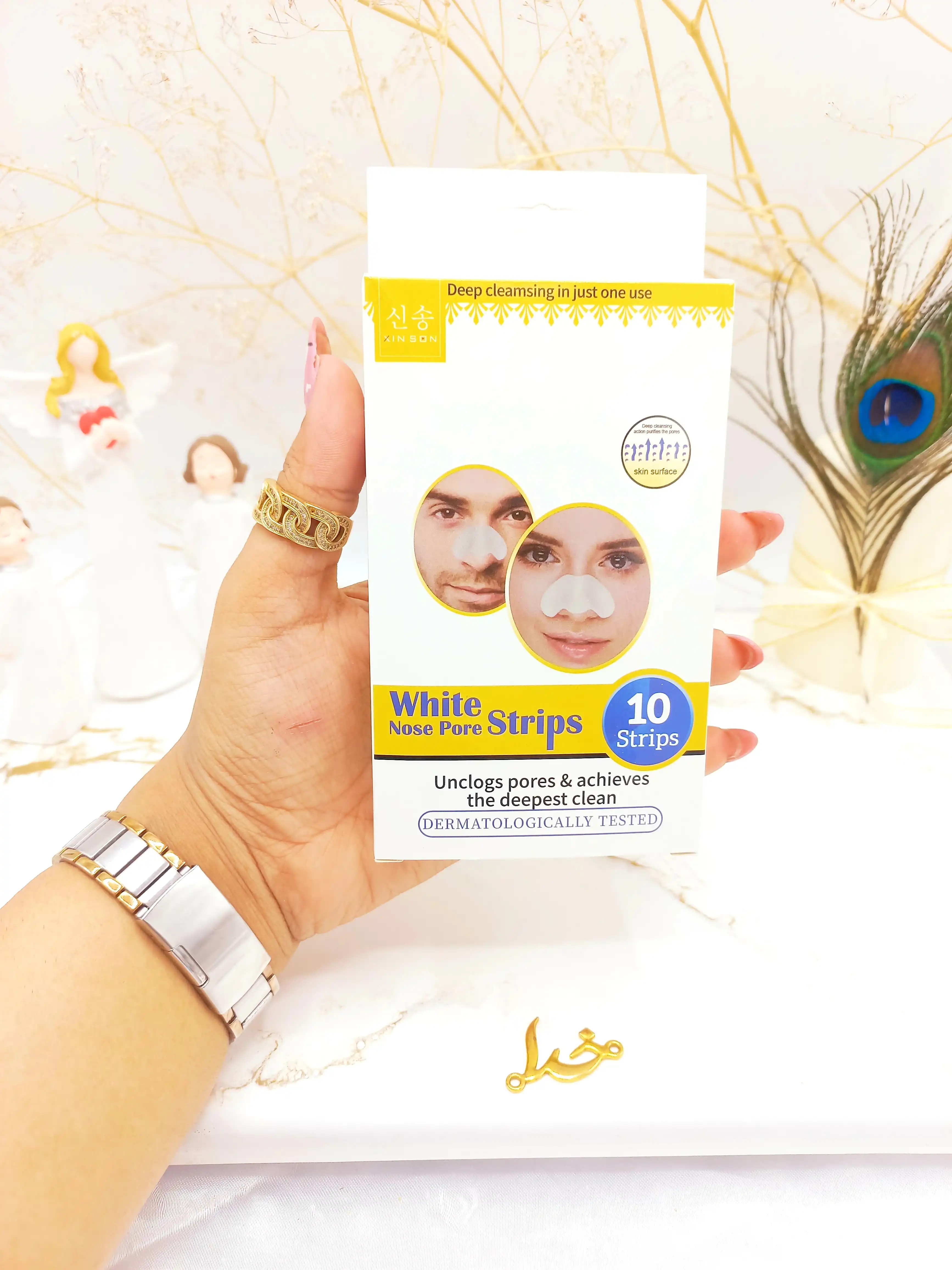 چسب زرد ورقه ای پاکسازی عمیق جوش سرسیاه کد XSBT1