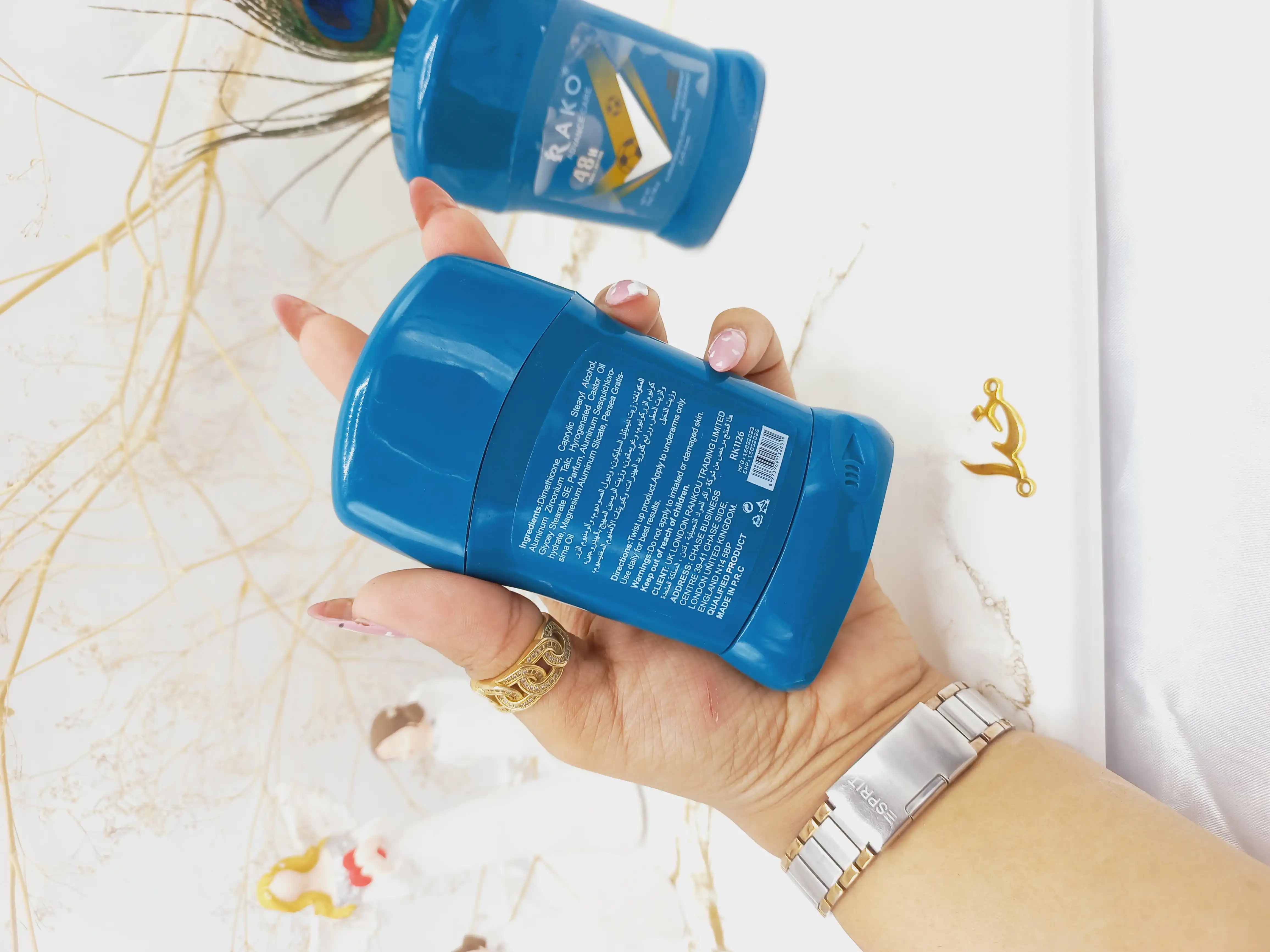 مام رولی زیر بغل مدل فوتبالی 48 ساعته ضدتعریق راکو RAKO اصلی کد RK1126