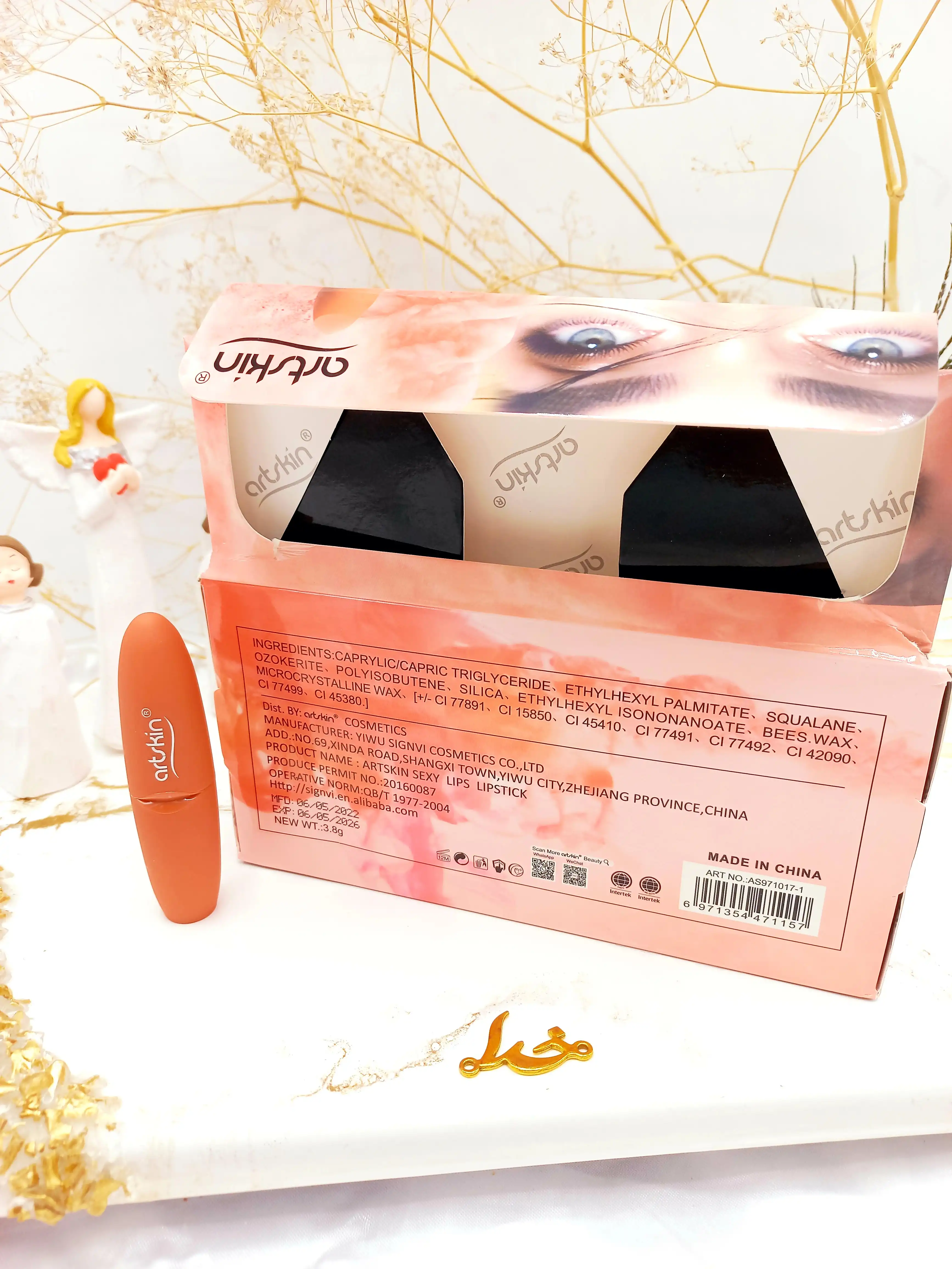 رژ جامد پرطرفدار آرت اسکین Art Skin کد AS9710171