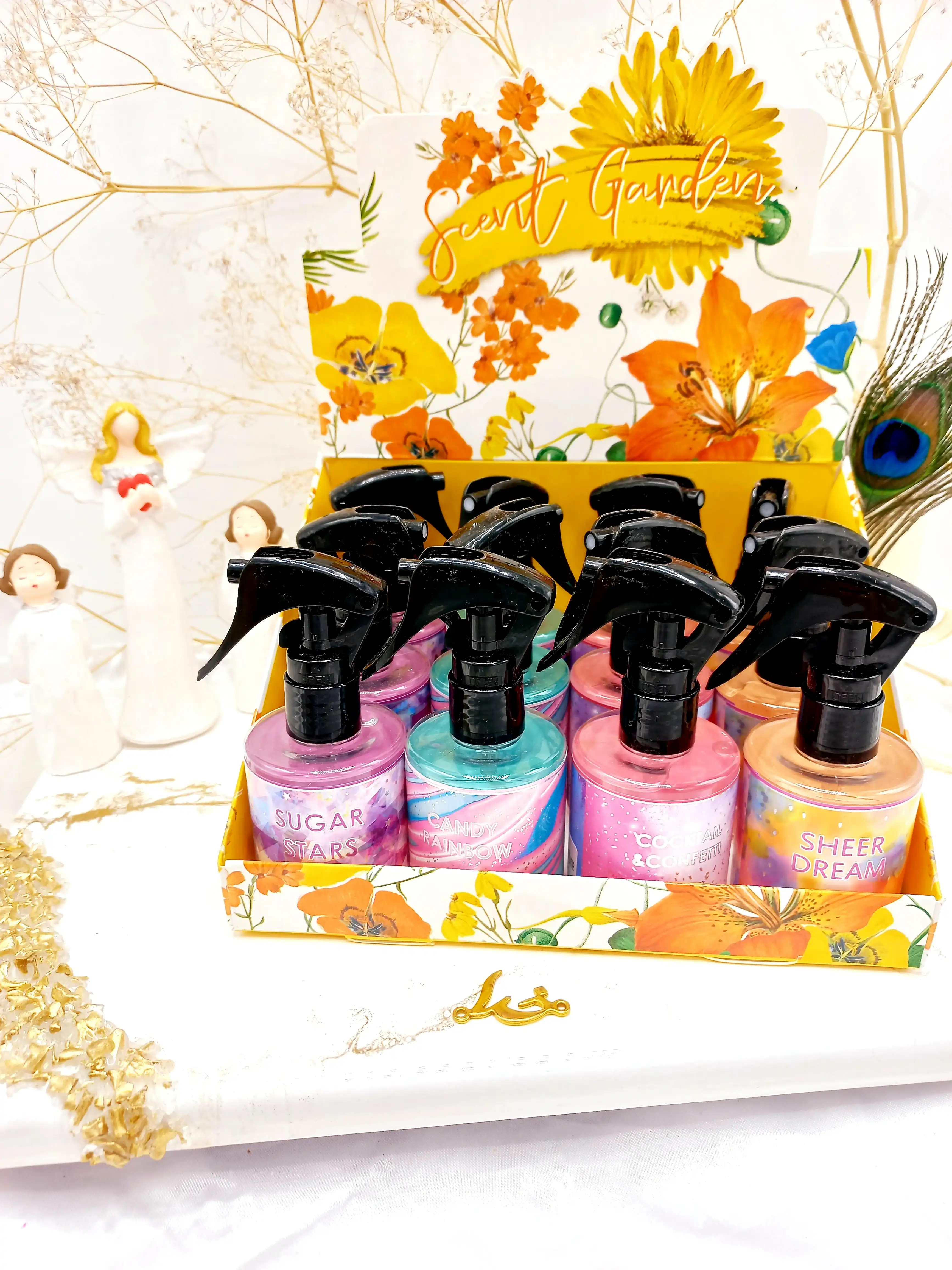 عطر مو خوشبو خنک و میوه ای SUGAR STARS کد BOO42 CR