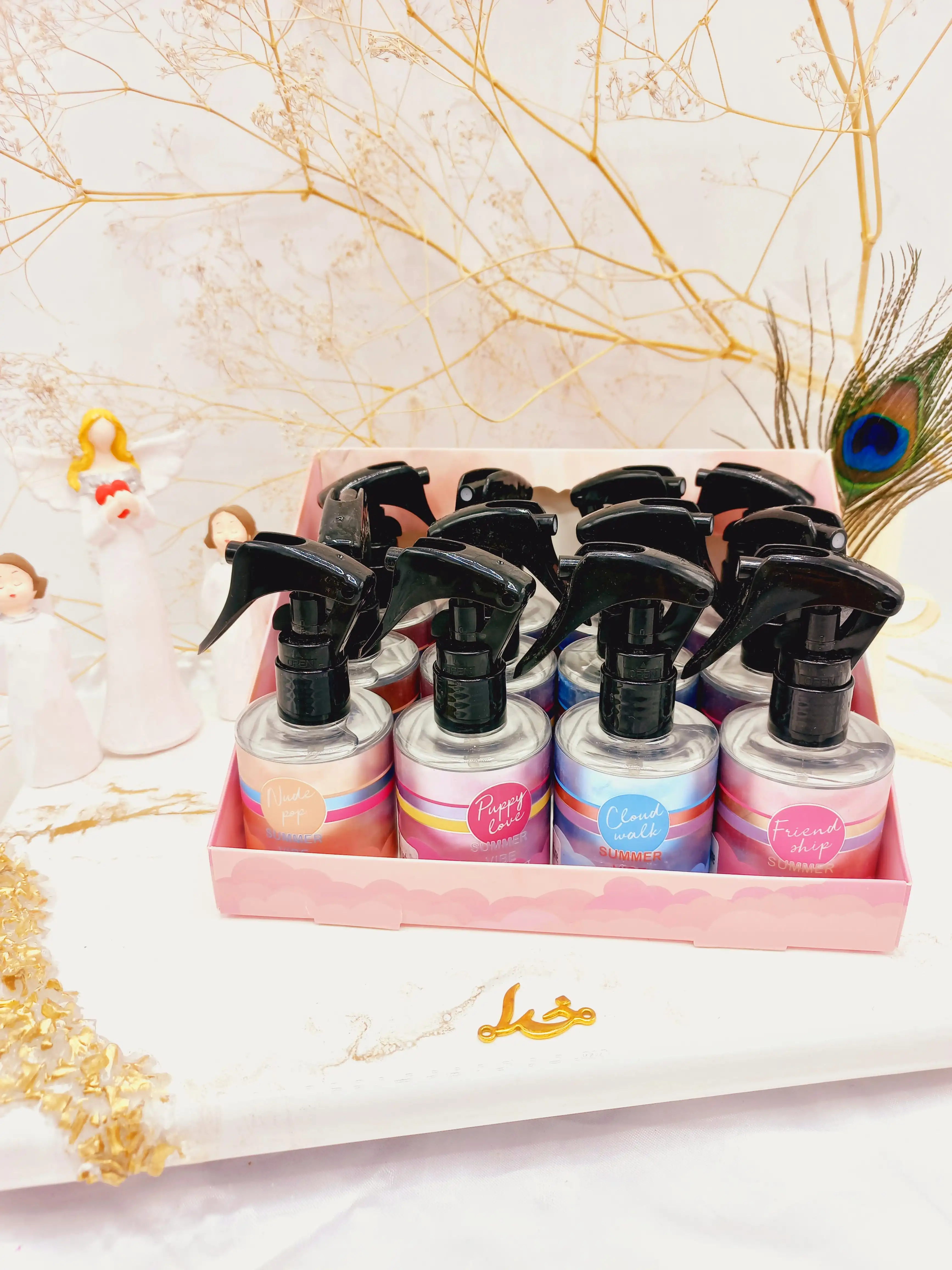 عطر مو خوشبو شیرین و صحرایی پینک این سوئیت SUMMER VIBE کد BOO42 DR