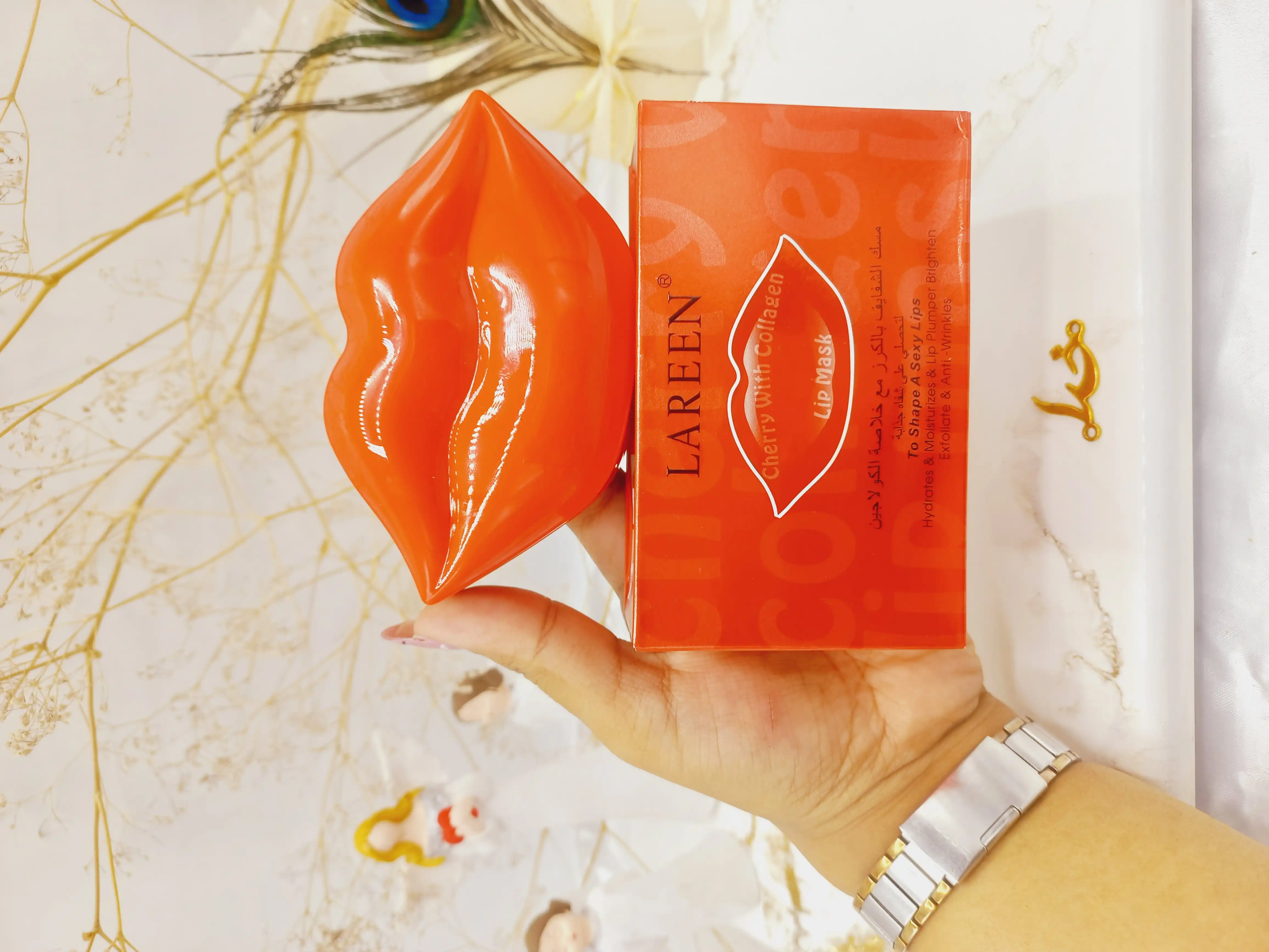 ماسک لب کاسه ای آلبالو لرن LAREEN کد Q011