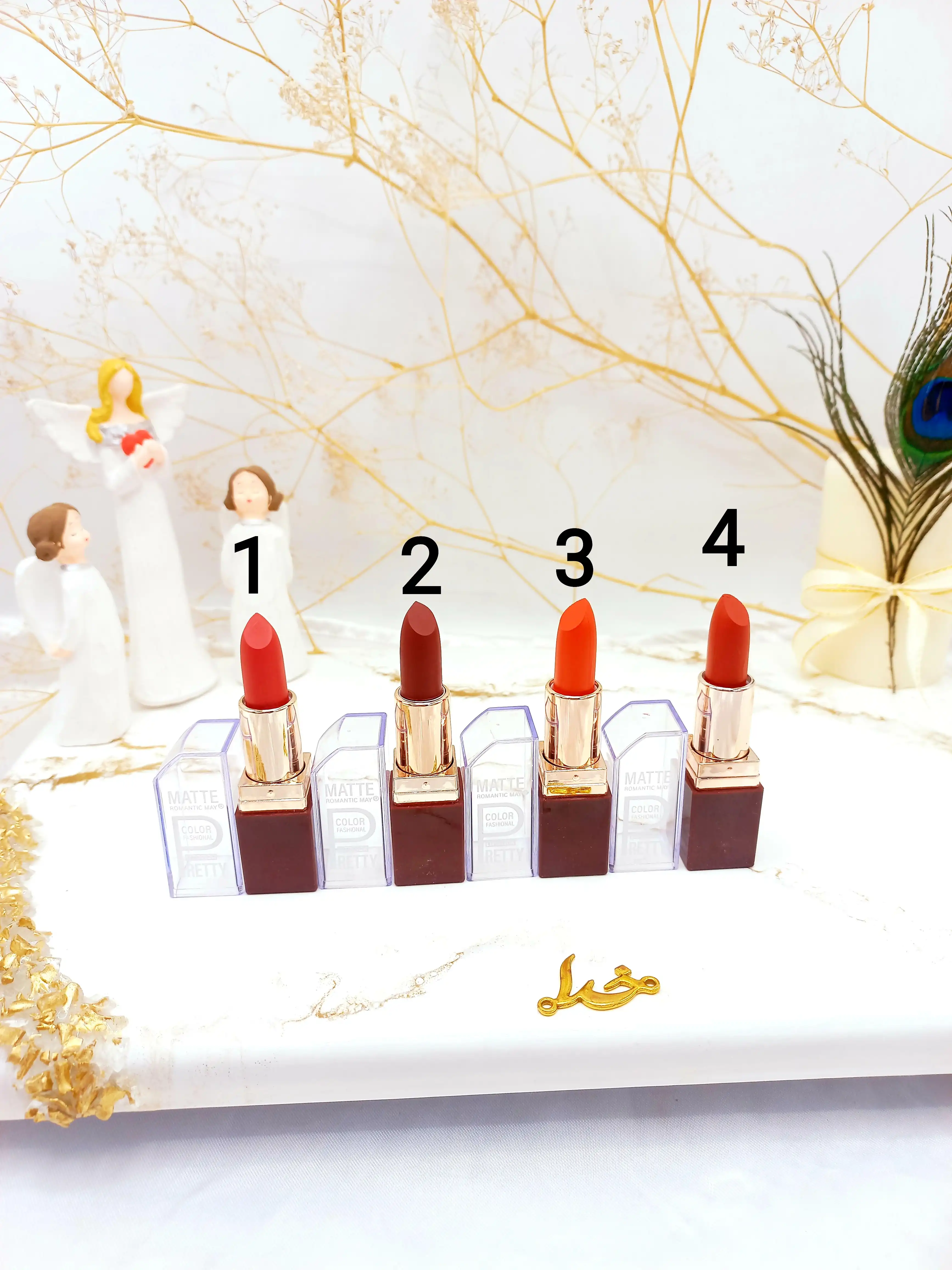 رژ جامد پرطرفدار رومانتیک مای ROMANTIC MAY کد YR2093