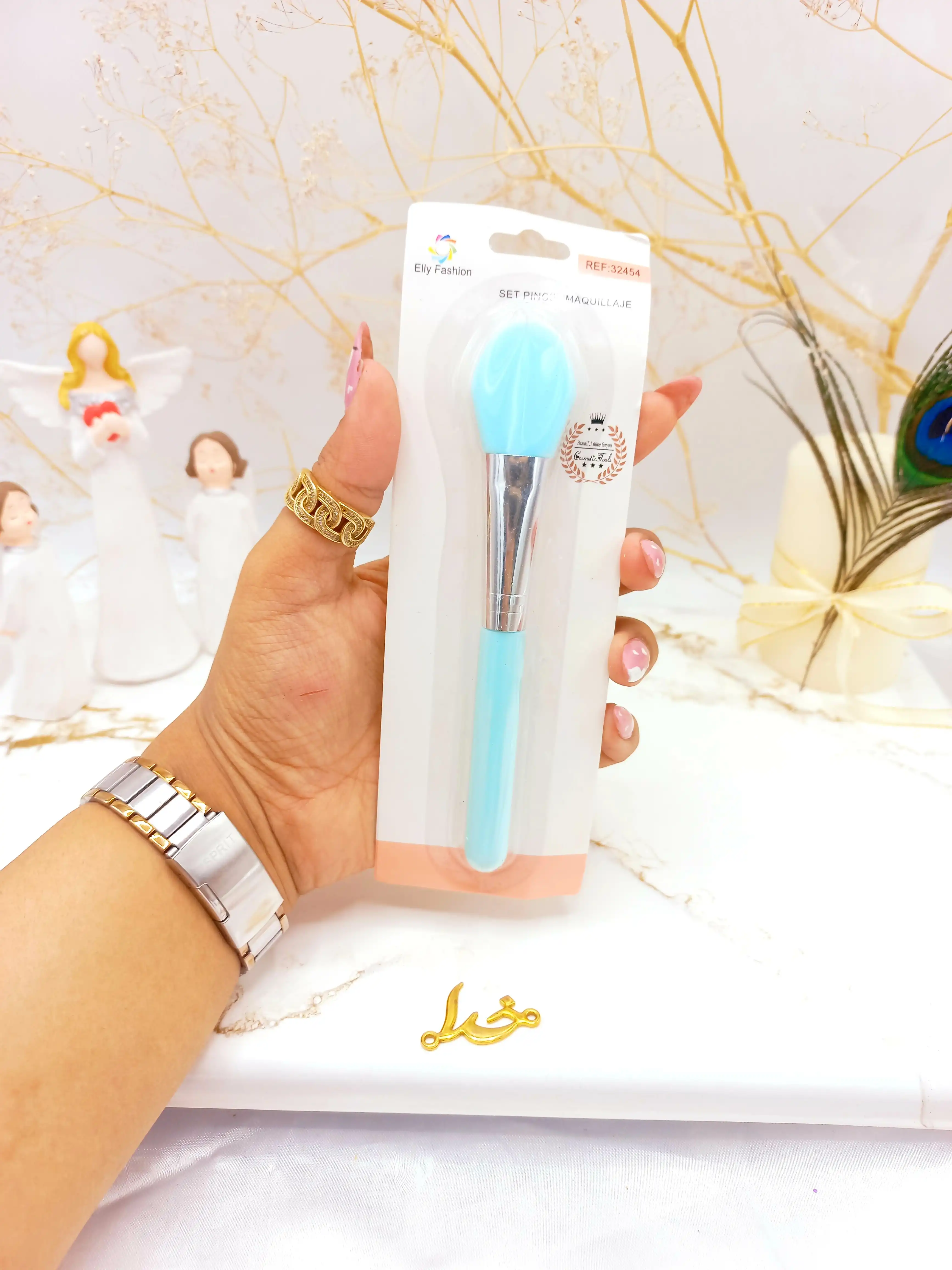 براش ماسک سیلیکونی طرح قاشقی SET PINCEL MAQUILLAJE