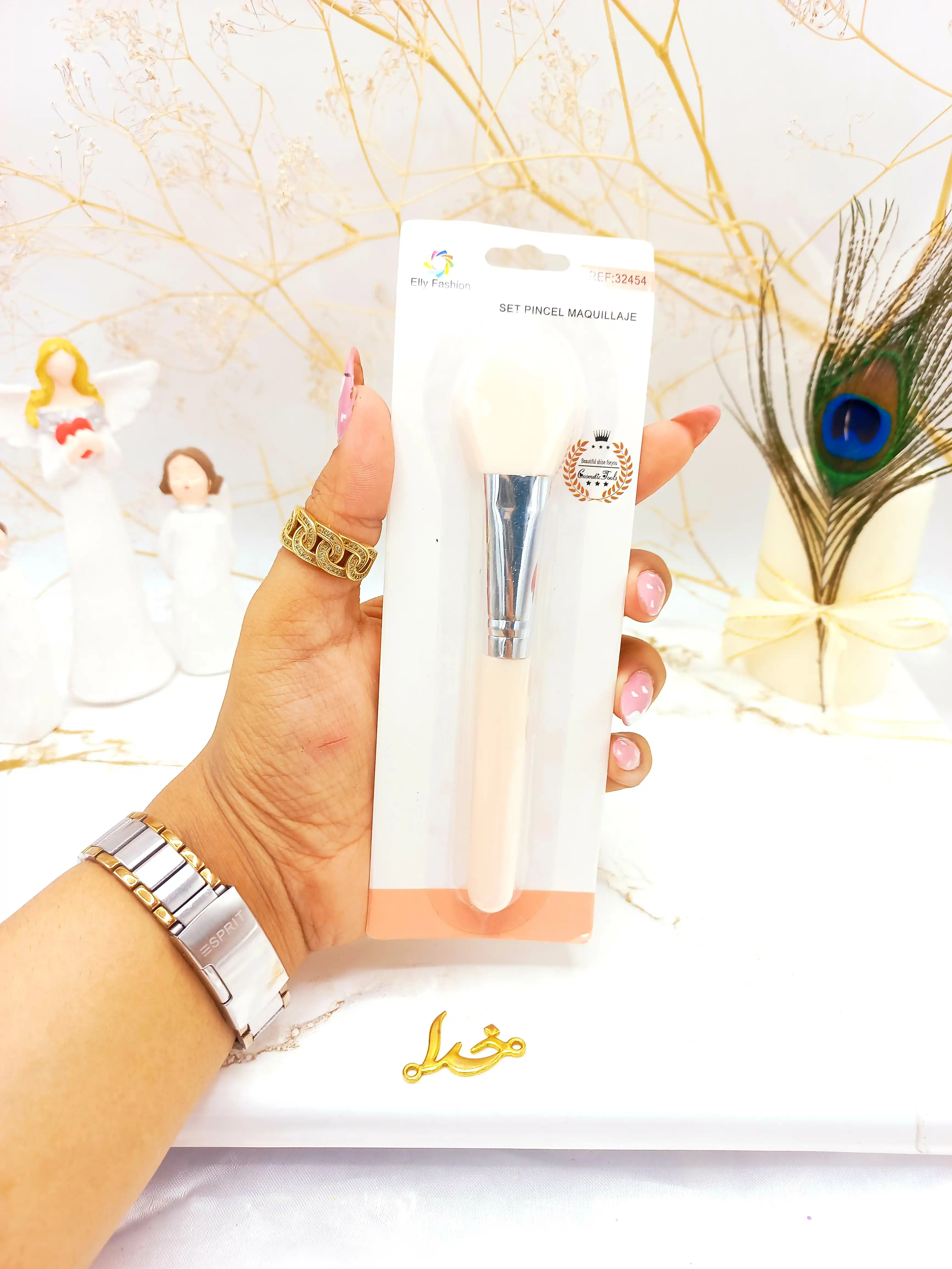 براش ماسک سیلیکونی طرح قاشقی SET PINCEL MAQUILLAJE