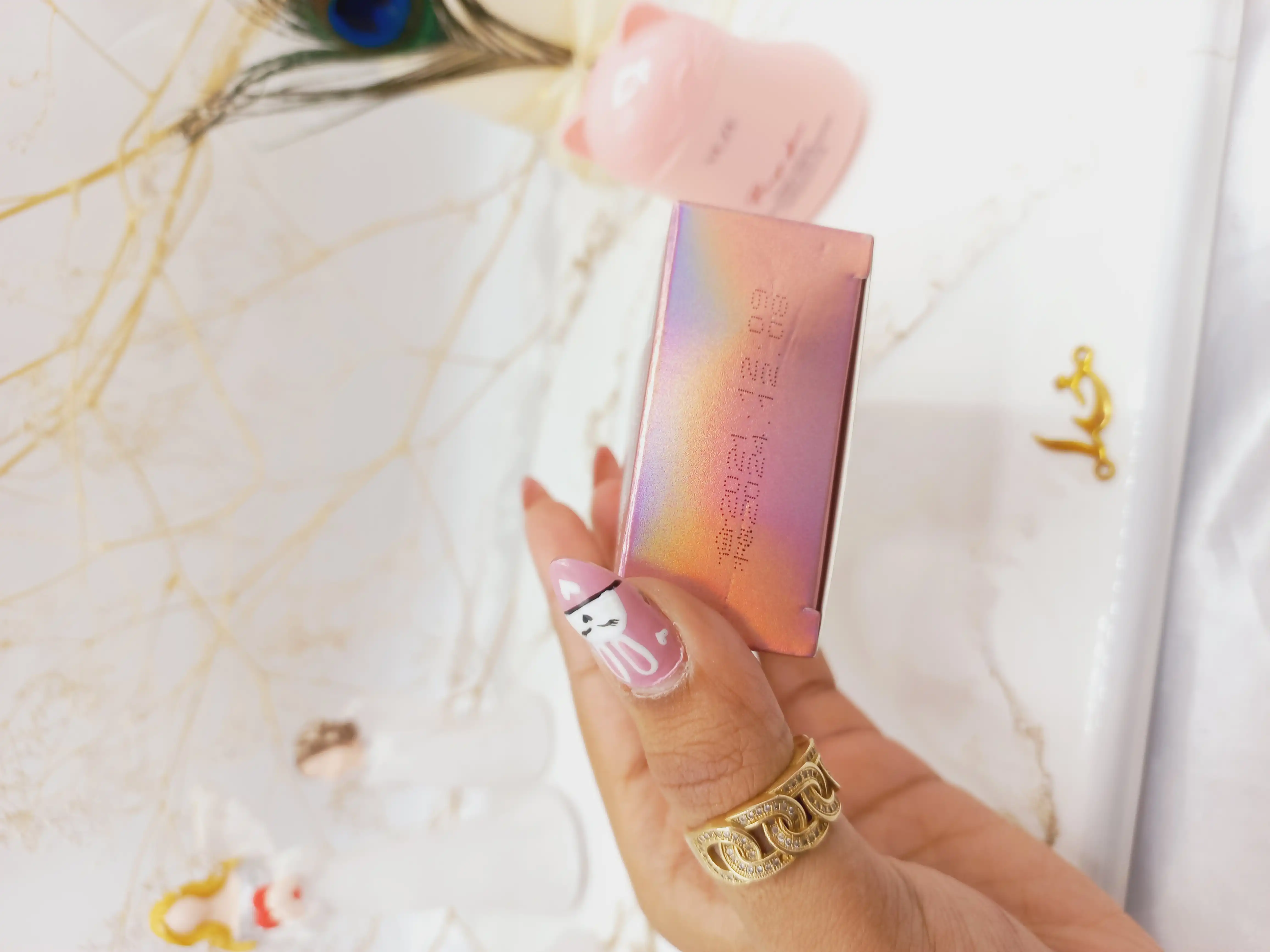 کرم دست فوق آبرسان گربه صورتی VEZE  کدFZ78334