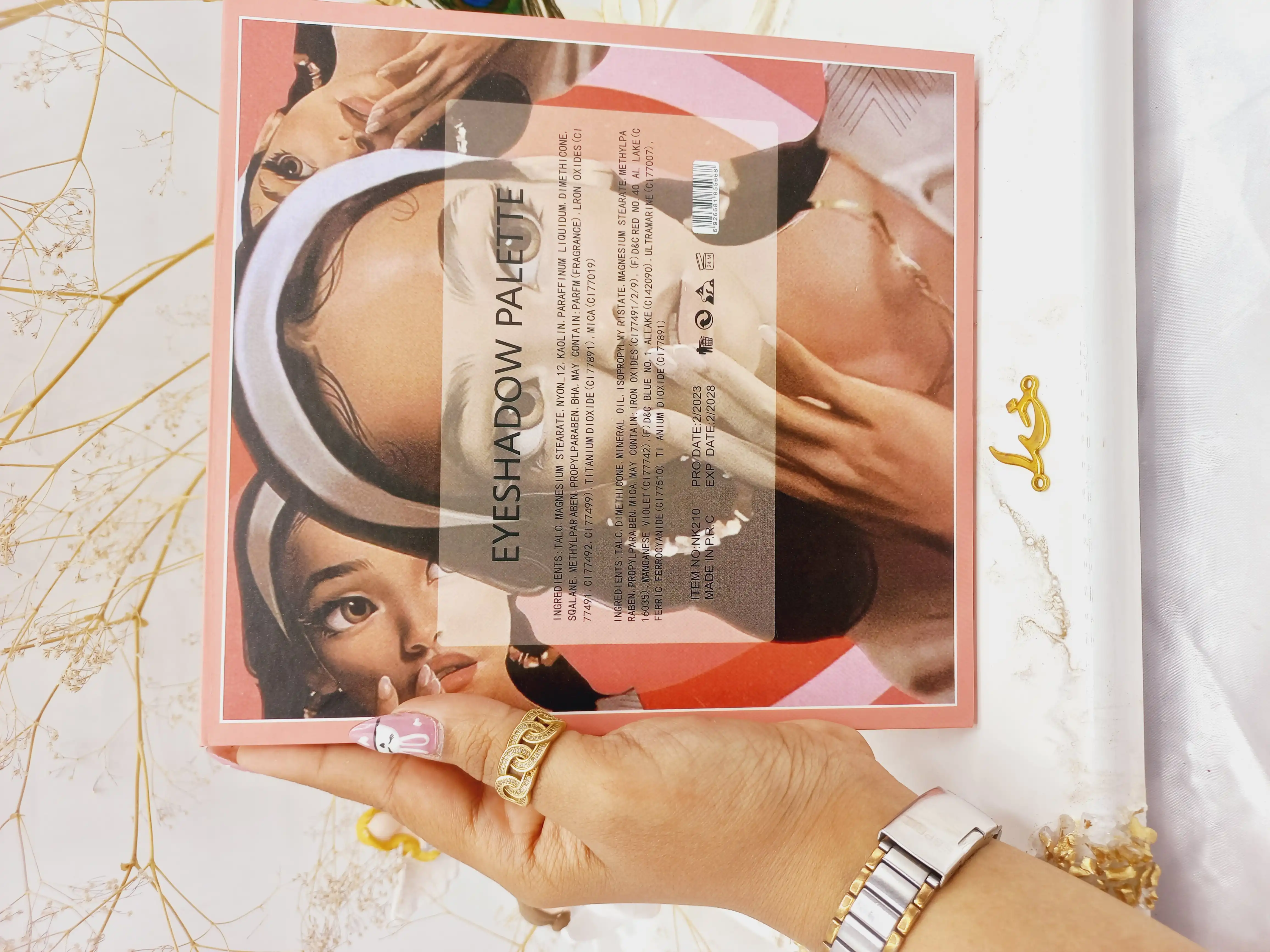 پالت سایه پر طرفدار بزرگ ناکد NAKED کد NK210