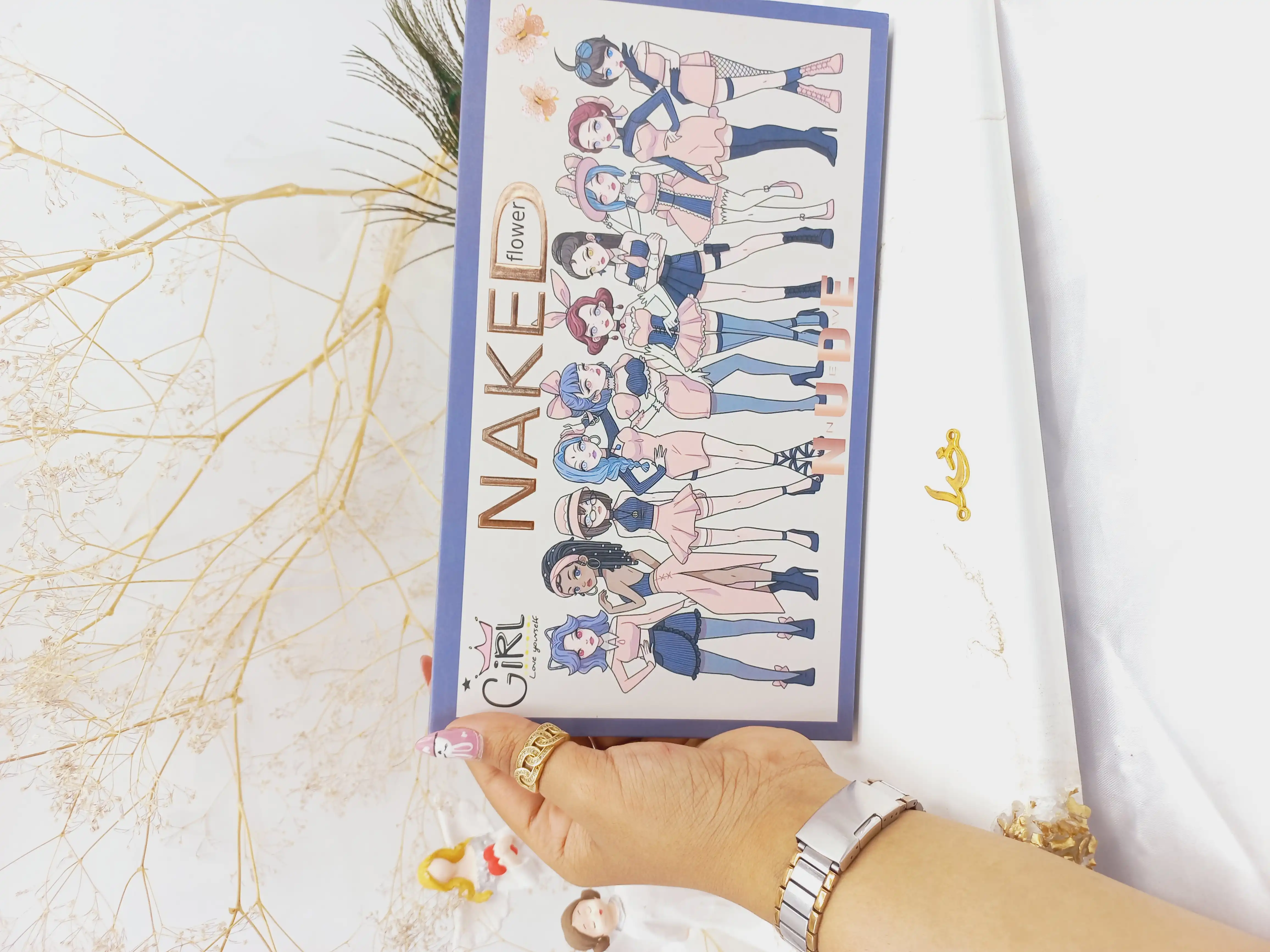 پالت سایه پر طرفدار بزرگ ناکد طرح دختران باربی NAKED کد NK180