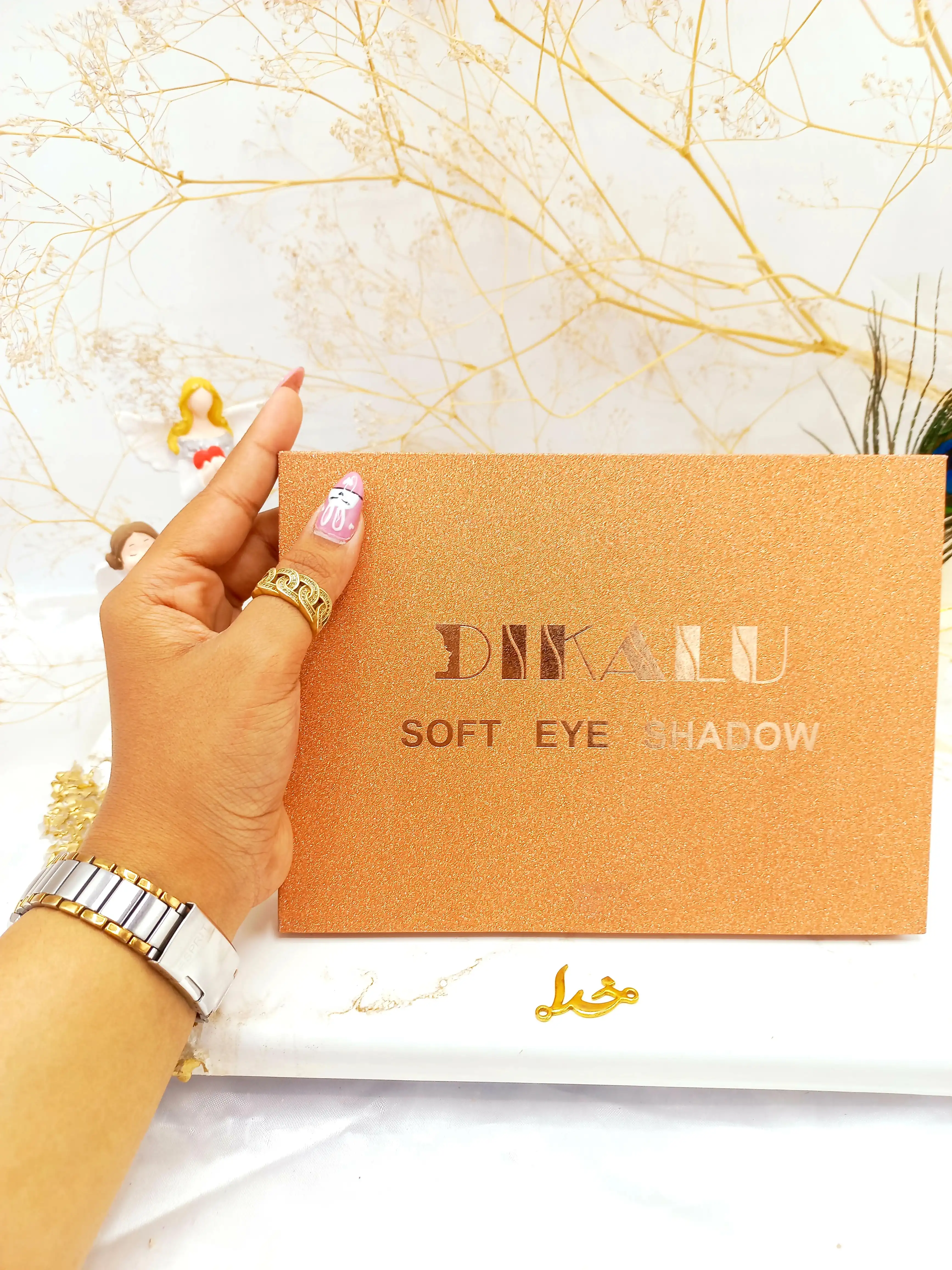 پالت سایه پر طرفدار 40 رنگ DIKALU SHADOW کد QB1976