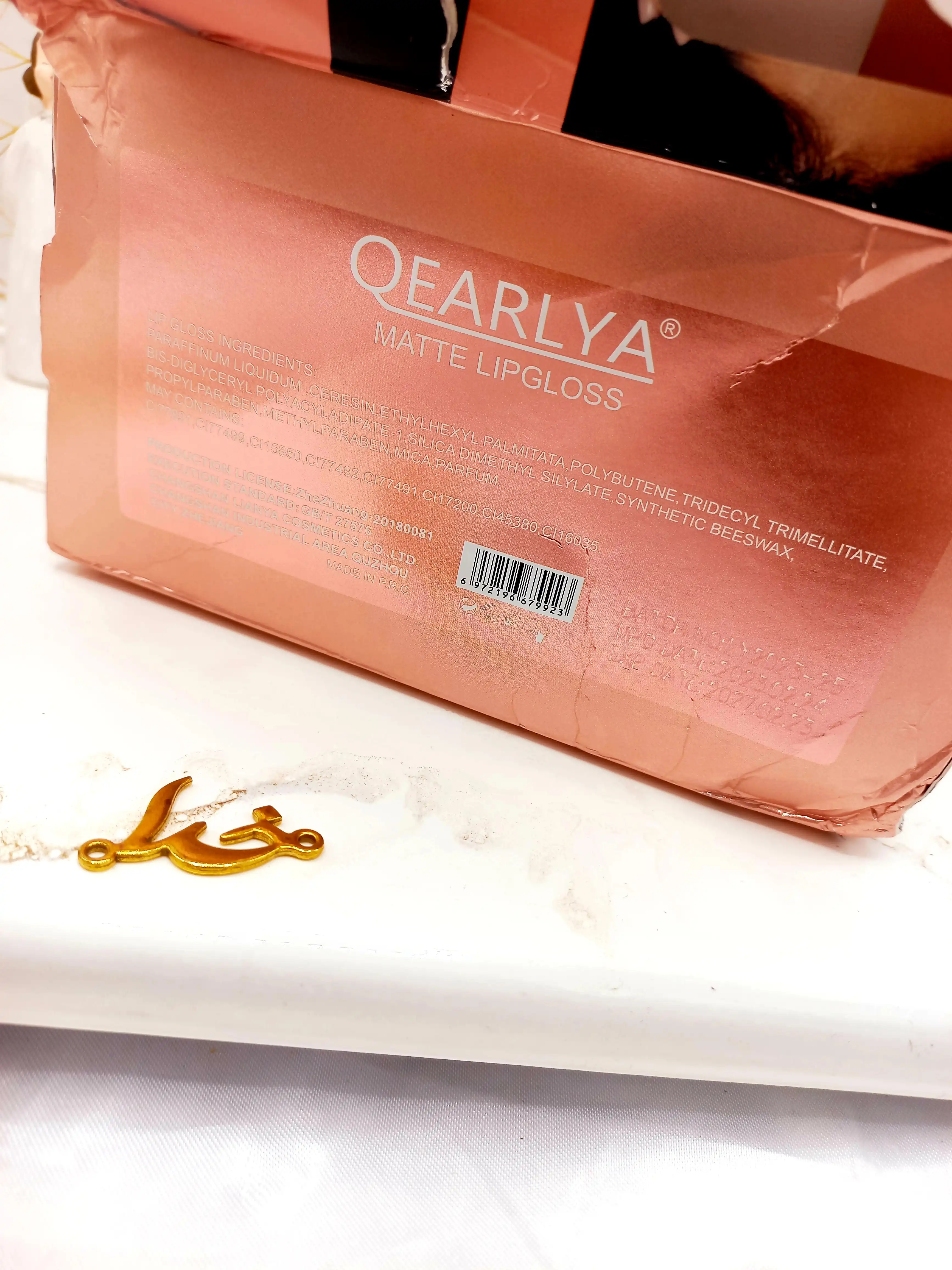 رژ مایع پرطرفدار ضدآب QEARLYA کد QE7101F