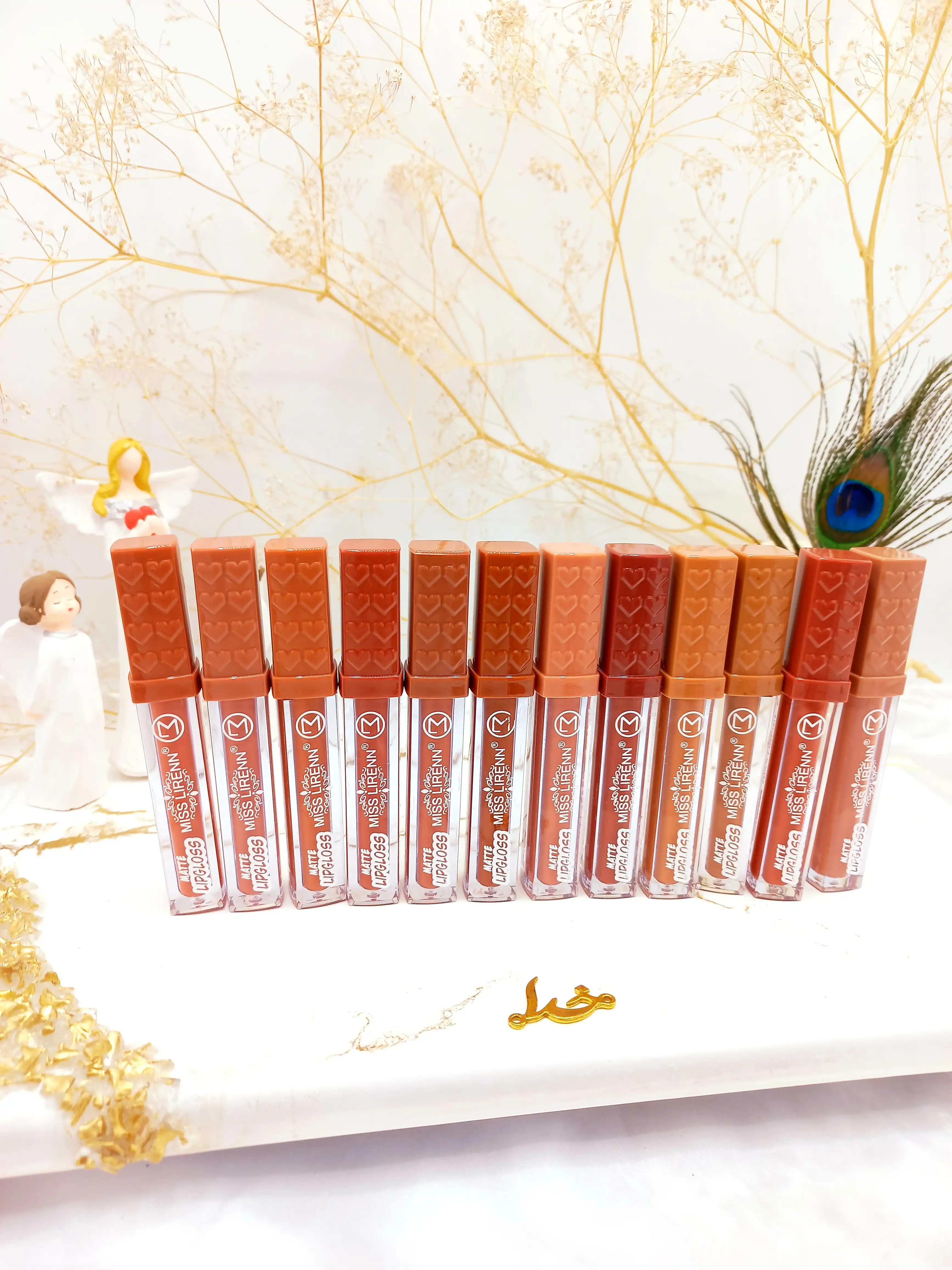 پک 6 تایی رژ مایع پرطرفدار میس لرن MISS LIRENN کد MI796F