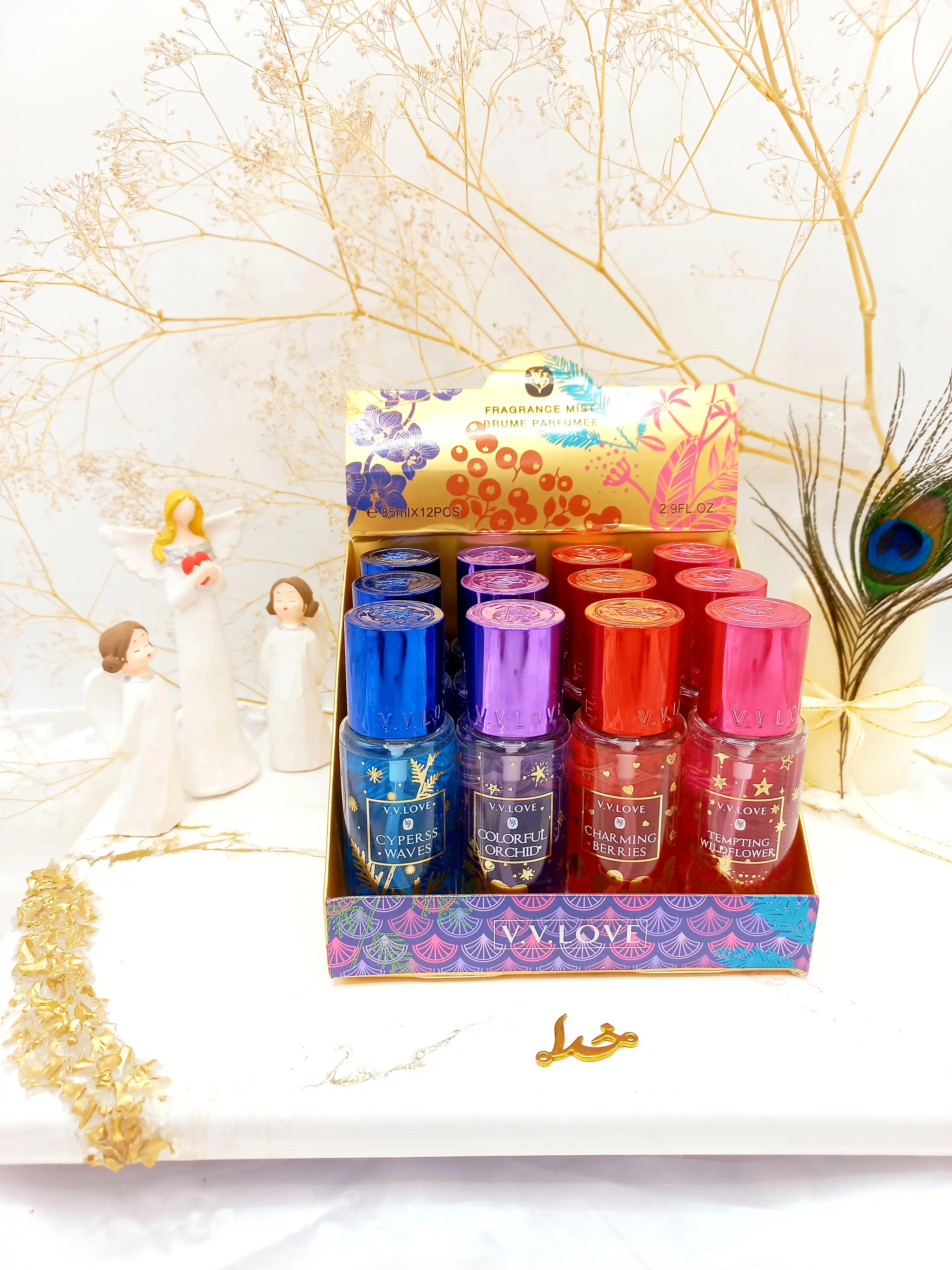 بادی اسپلش پرطرفدار وی وی لاو V V LOVE رایحه گرم و اسپرت کد VL905827B