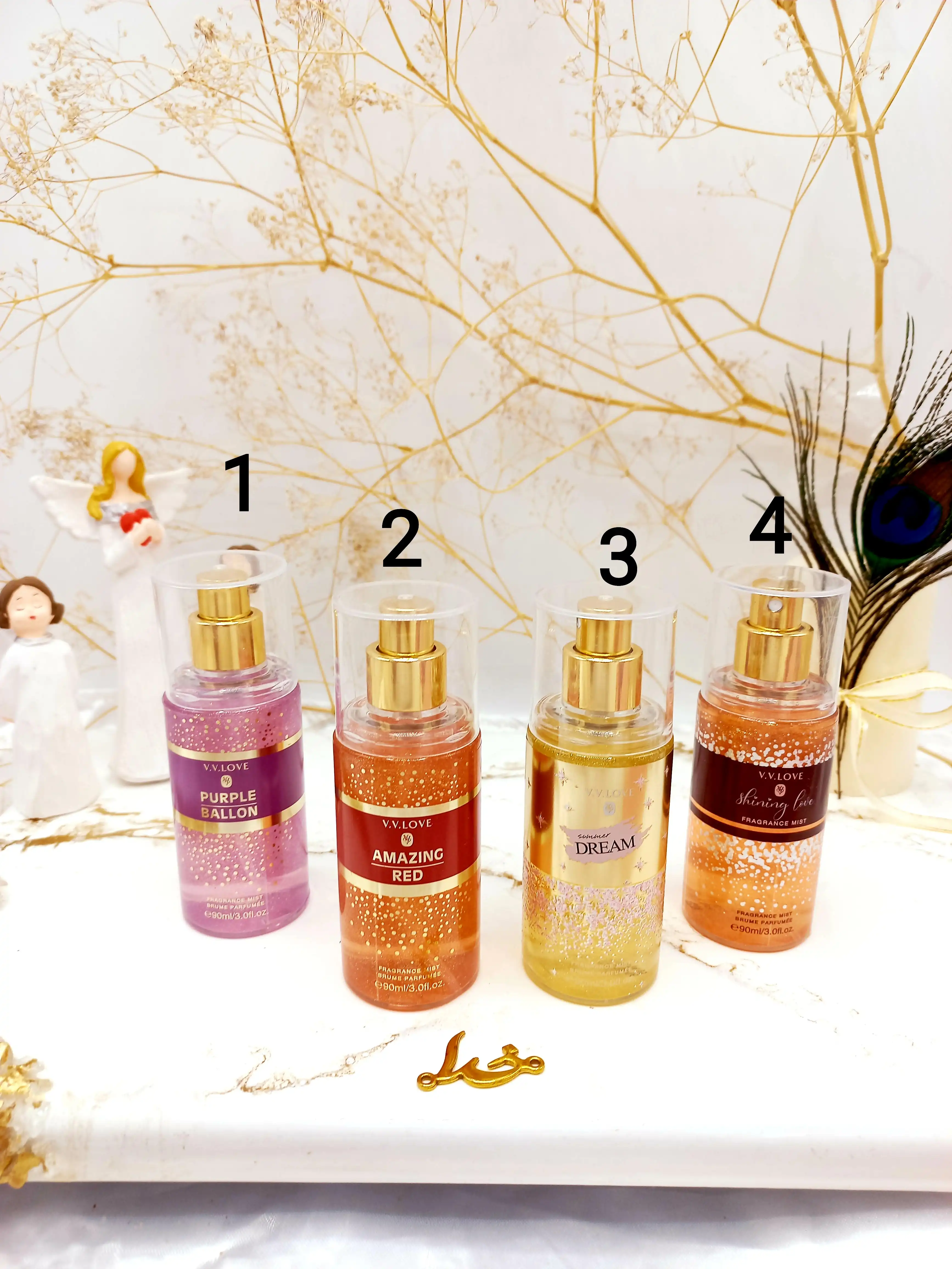 بادی اسپلش شاین دار پرطرفدار وی وی لاو V V LOVE رایحه خنک و ملایم کد VL905813C