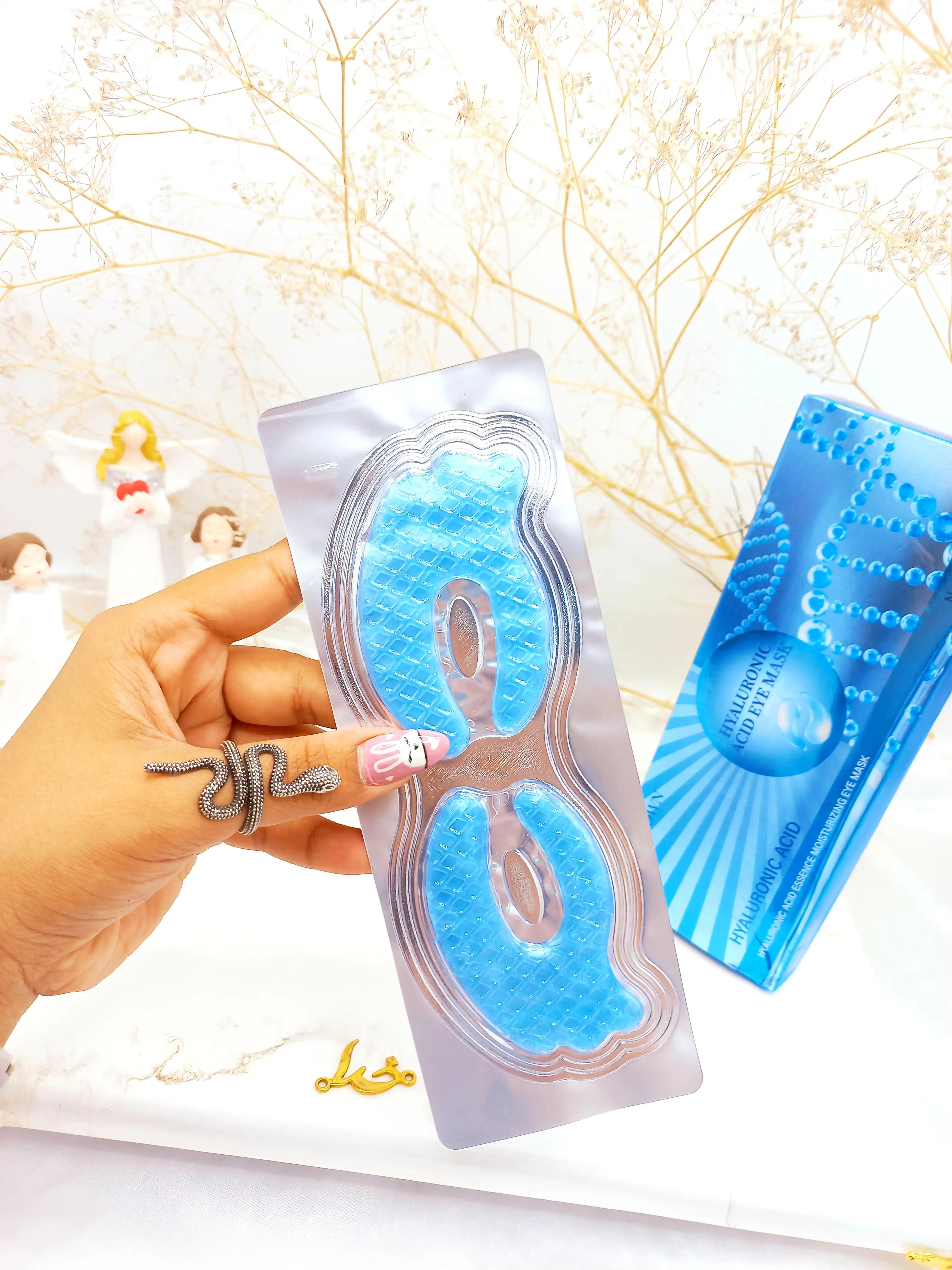 ماسک چشم مرطوب کننده هیالورونیک اسید KISSCROWN ساخت چین کد 2452