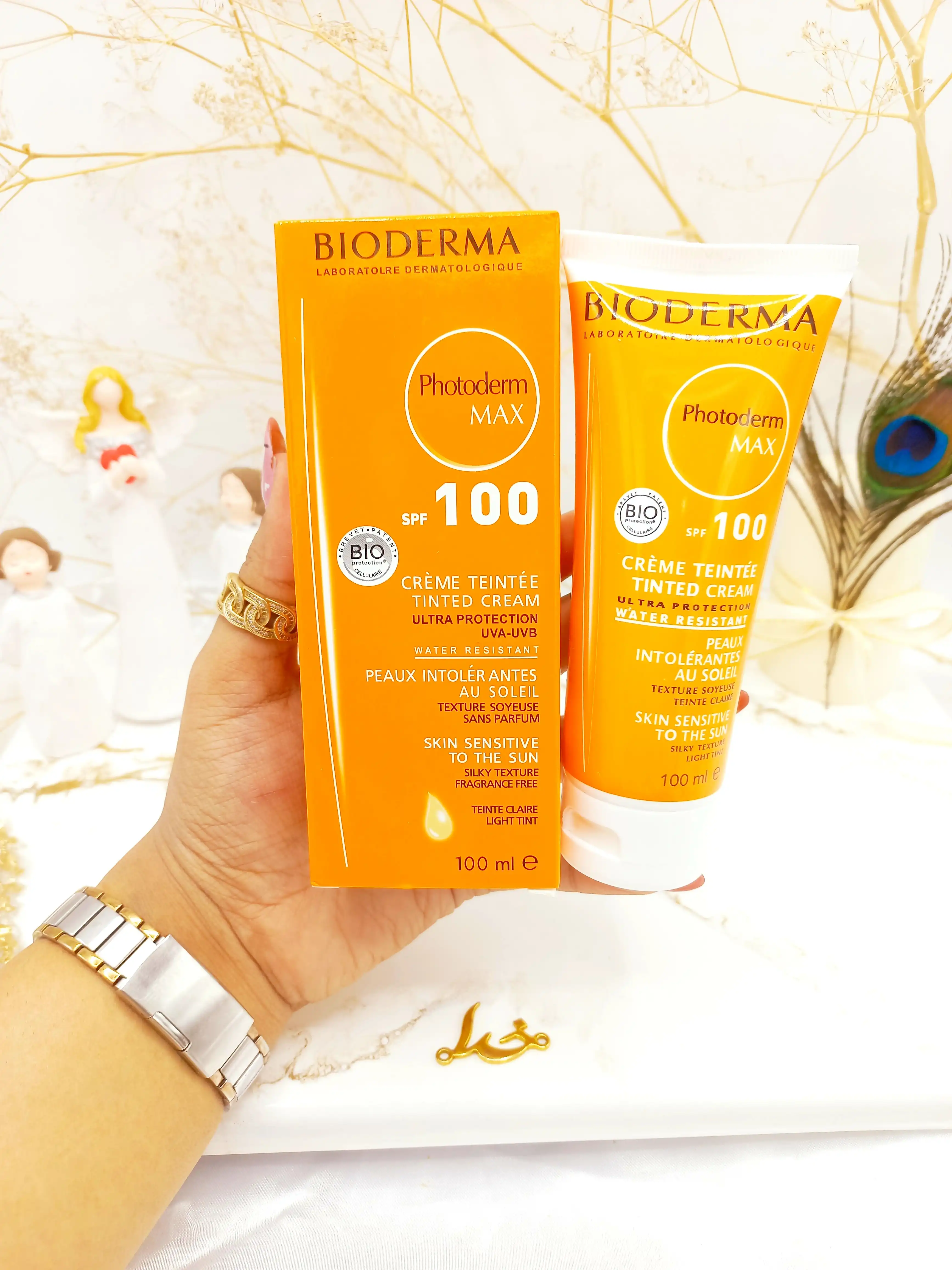 ضد آفتاب مقاوم بی رنگ SPF100 بیودرما فتودرم مکس BIODERMA  کد 840526