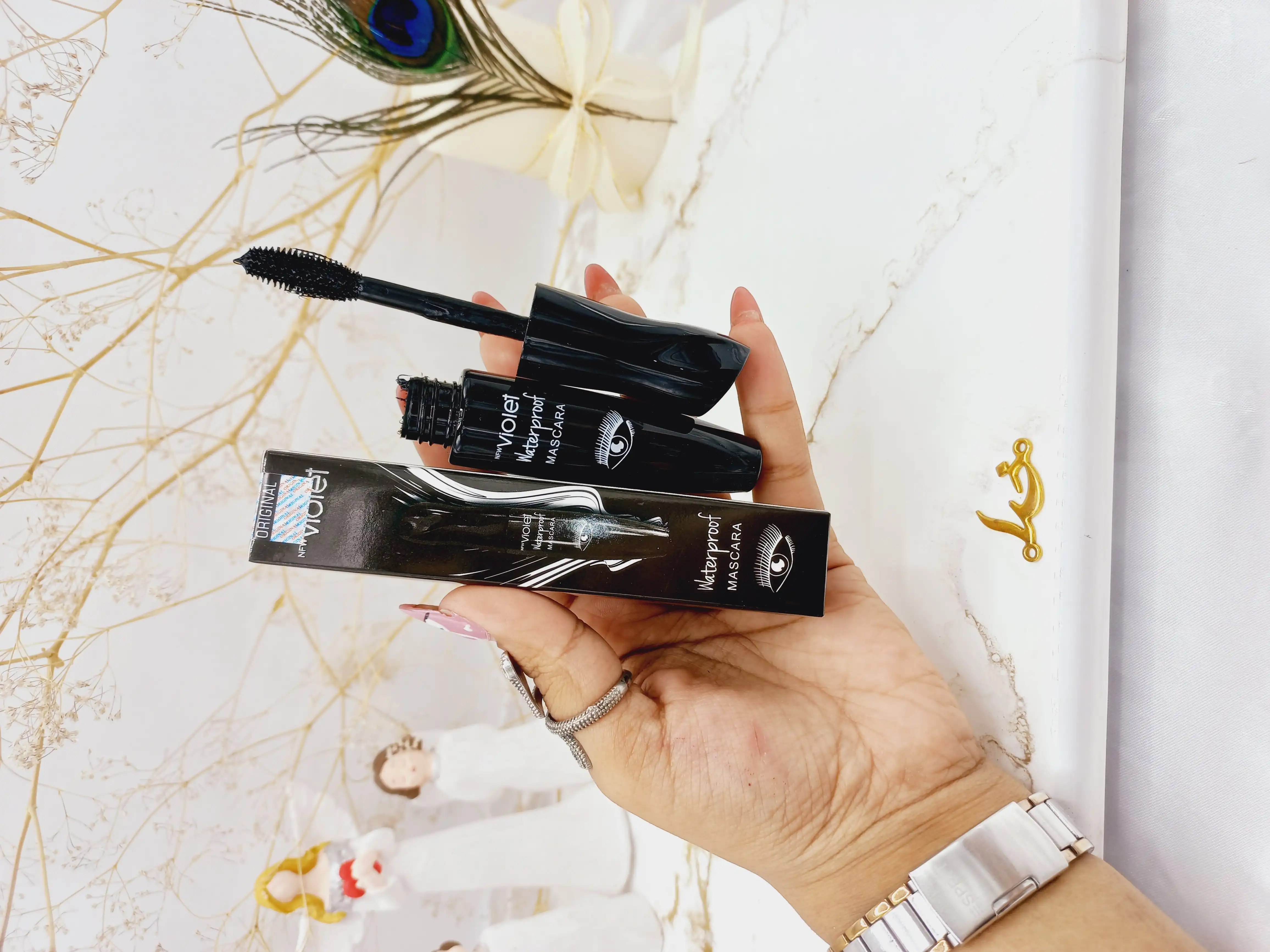 ریمل بلند کننده مشکی ویولت Violet اورجینال کد V807