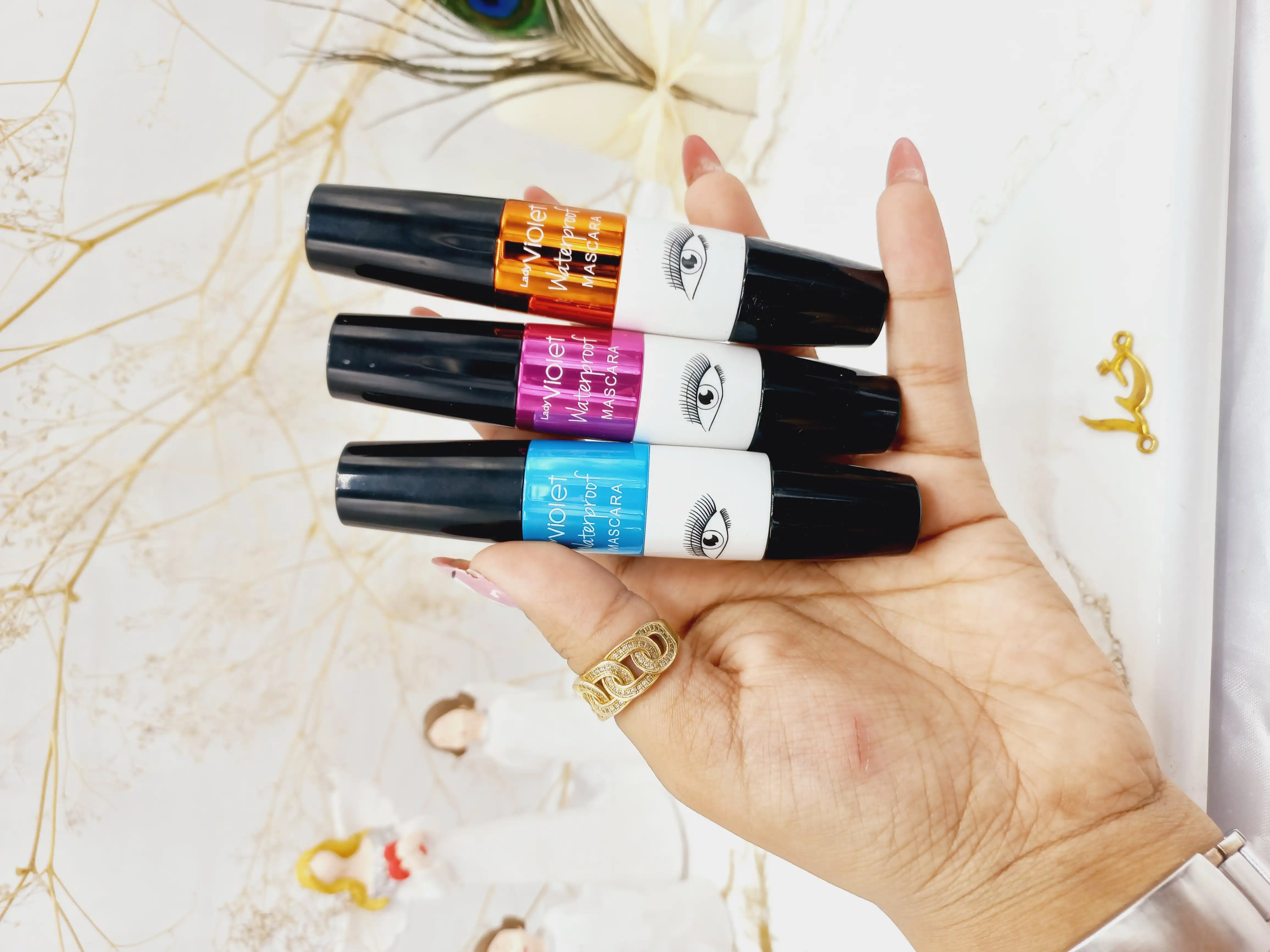 ریمل چشمی 7D ضد آب لیدی ویولت اصلی Lady Violet کد 1232