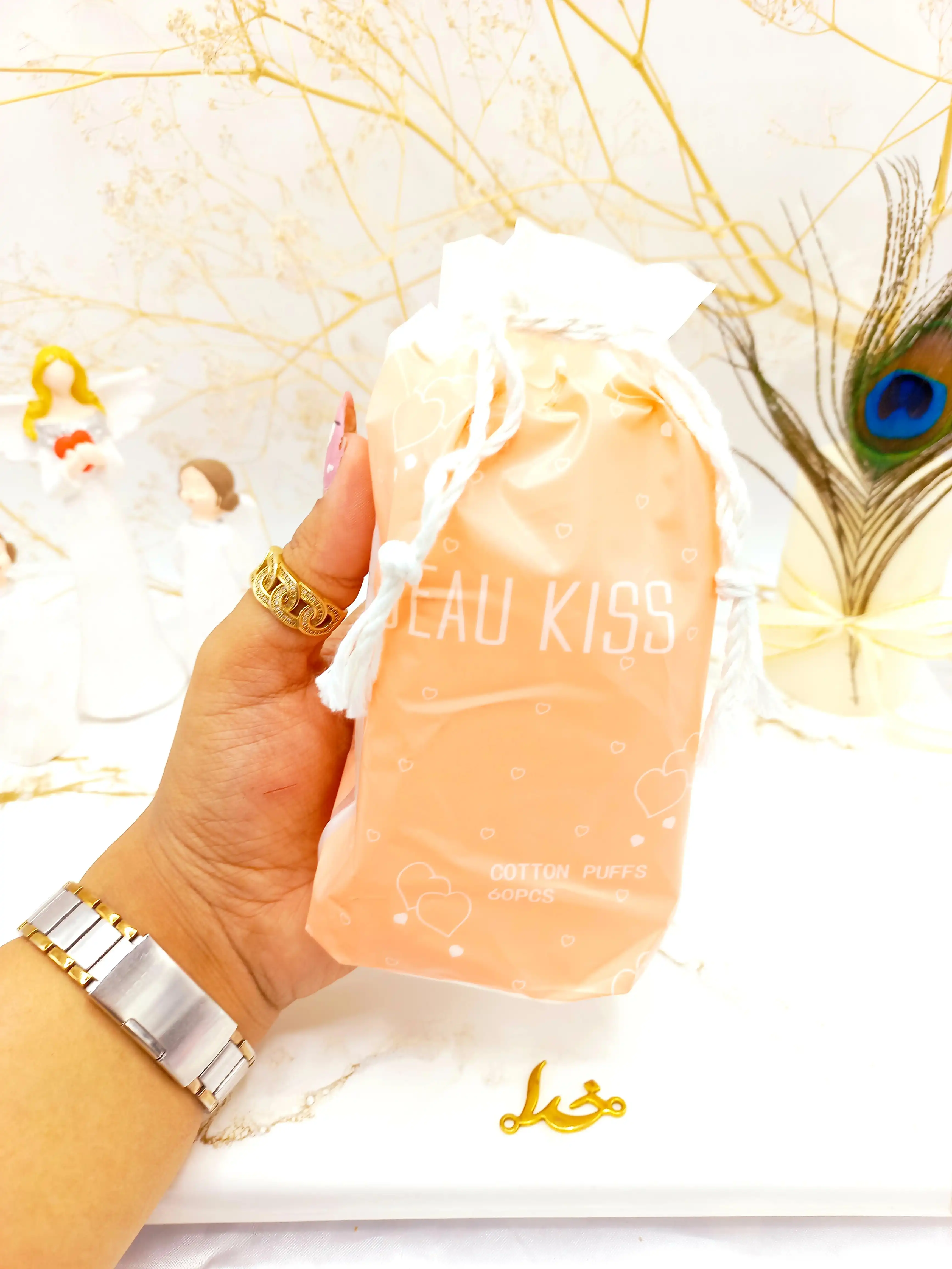 پد پاک کننده آرایش صورت بسته 60 عددی با کیفیت