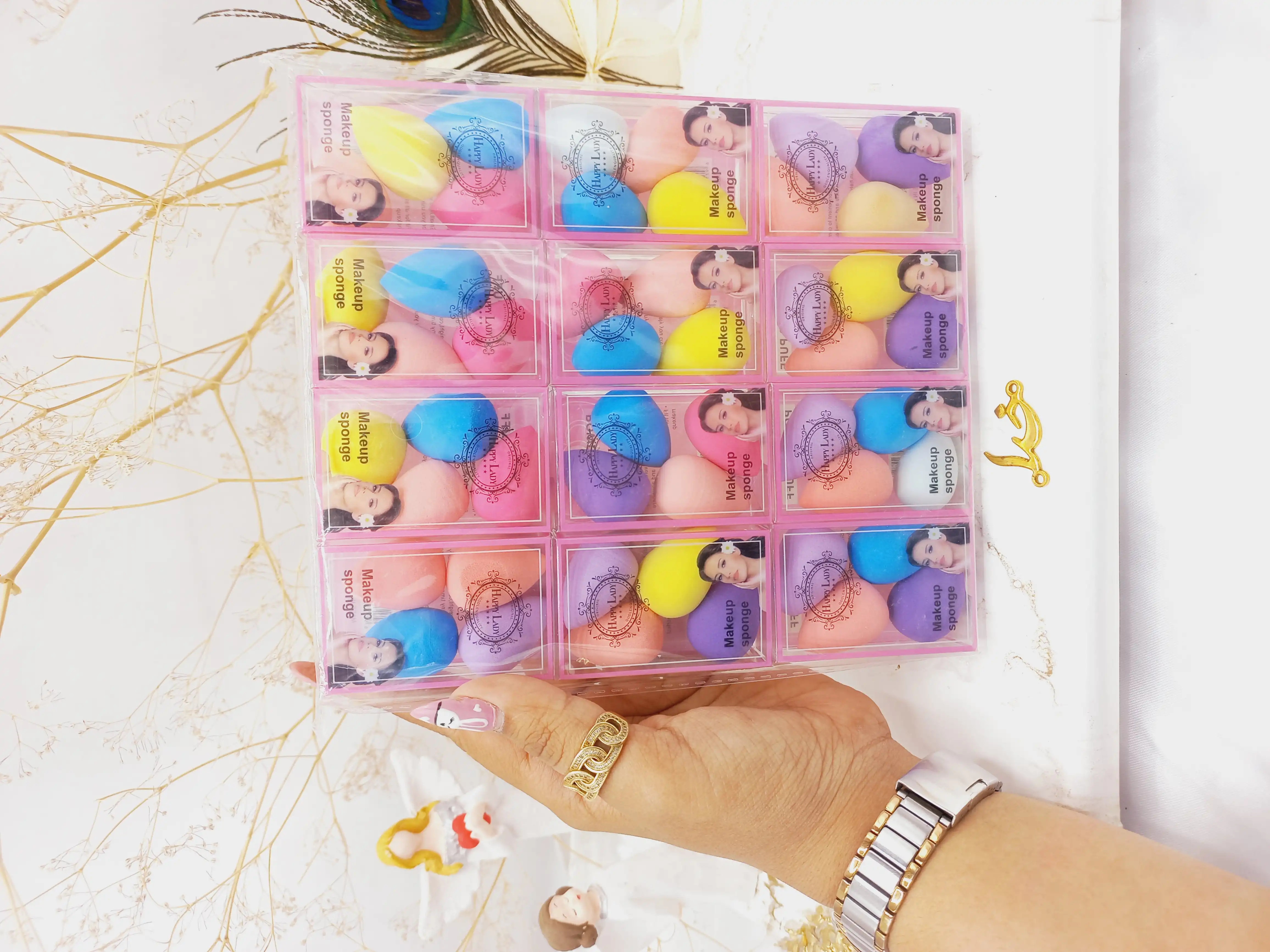 پد کانسیلر چهار تیکه هپی لیدی درجه یک