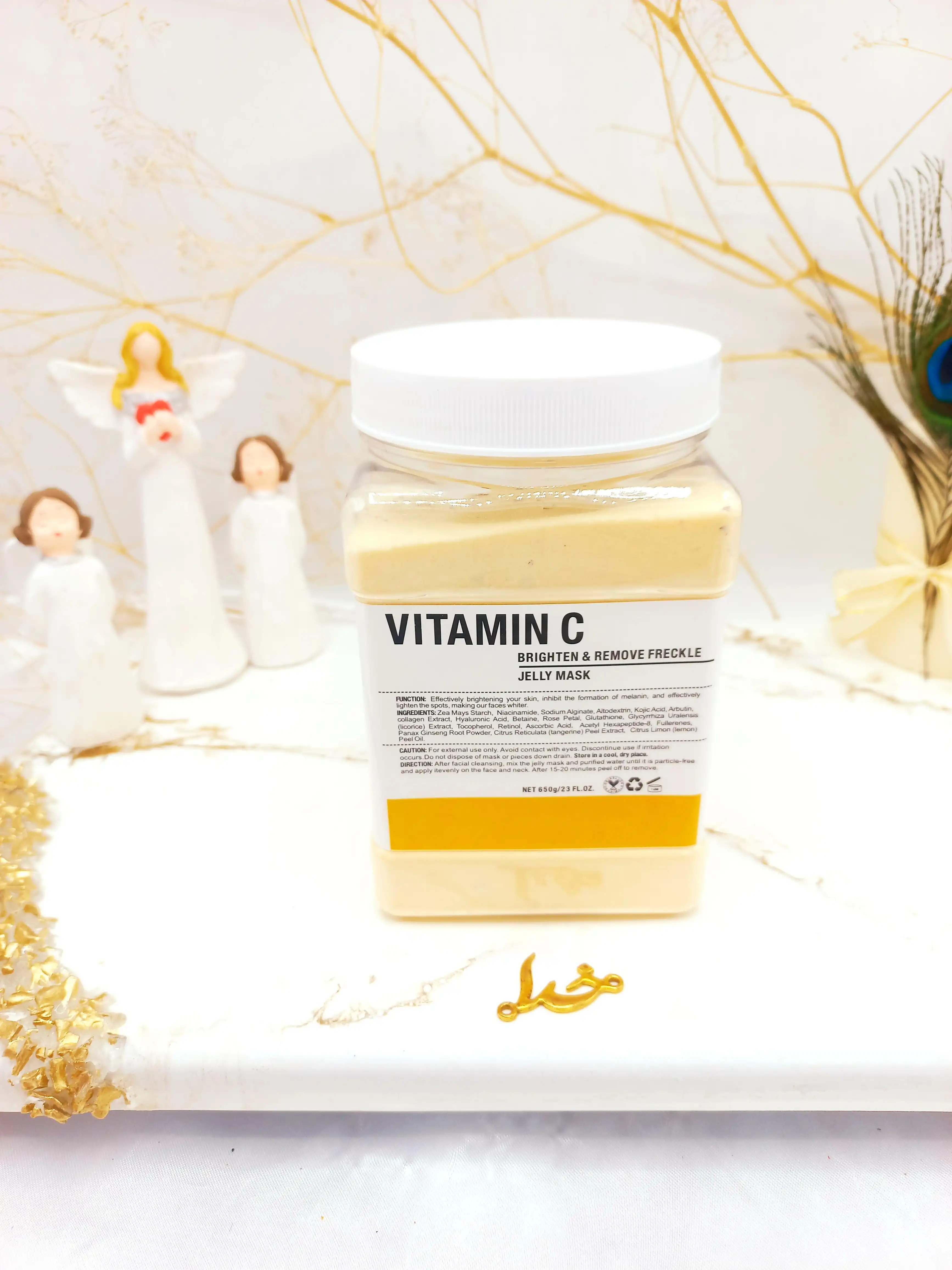 ماسک هیدروژلی ویتامین سی 650 گرمی VITAMIN C ساخت چین