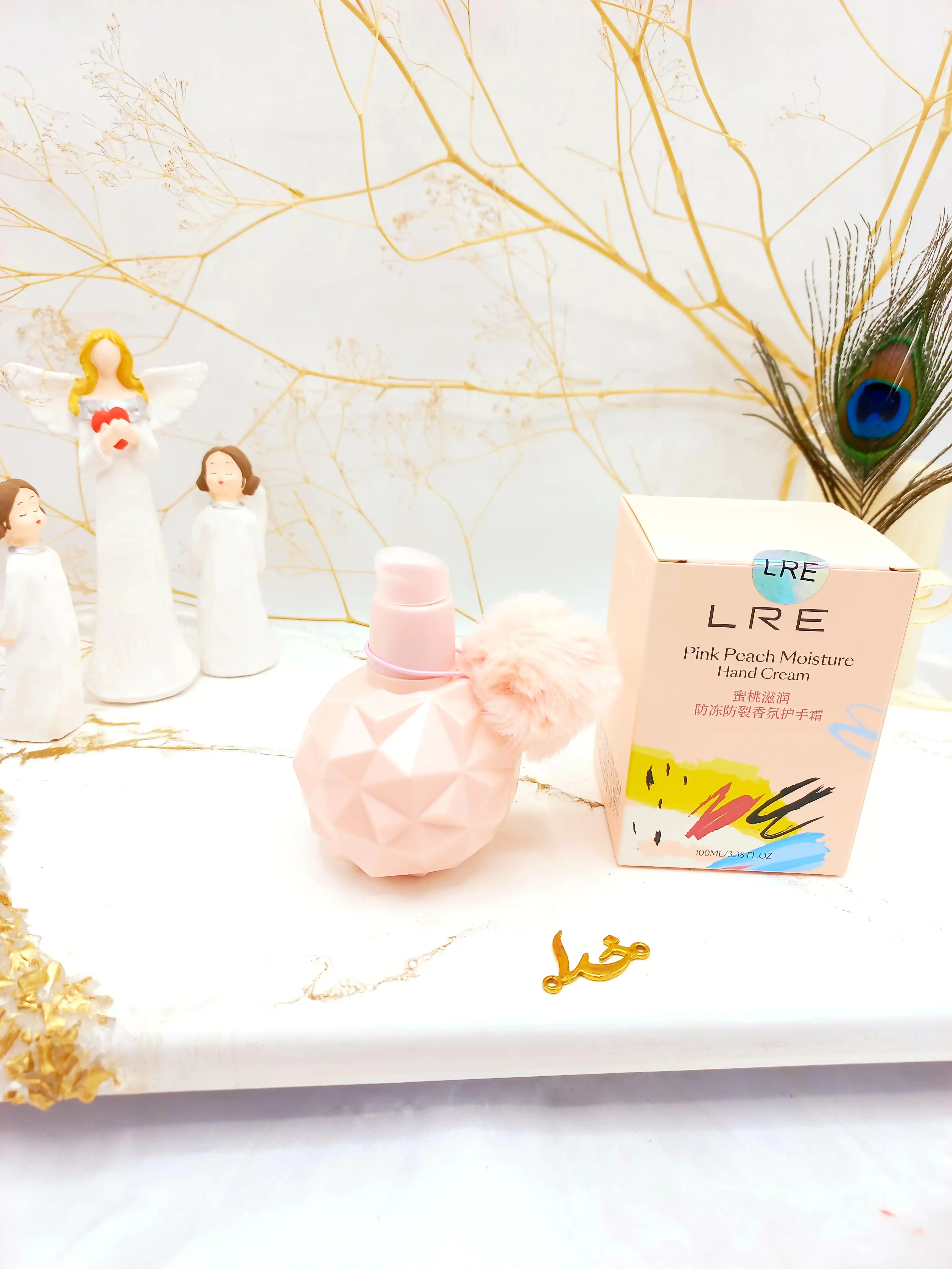 کرم دست مرطوب کننده هلو الماسی LRE کد 700169