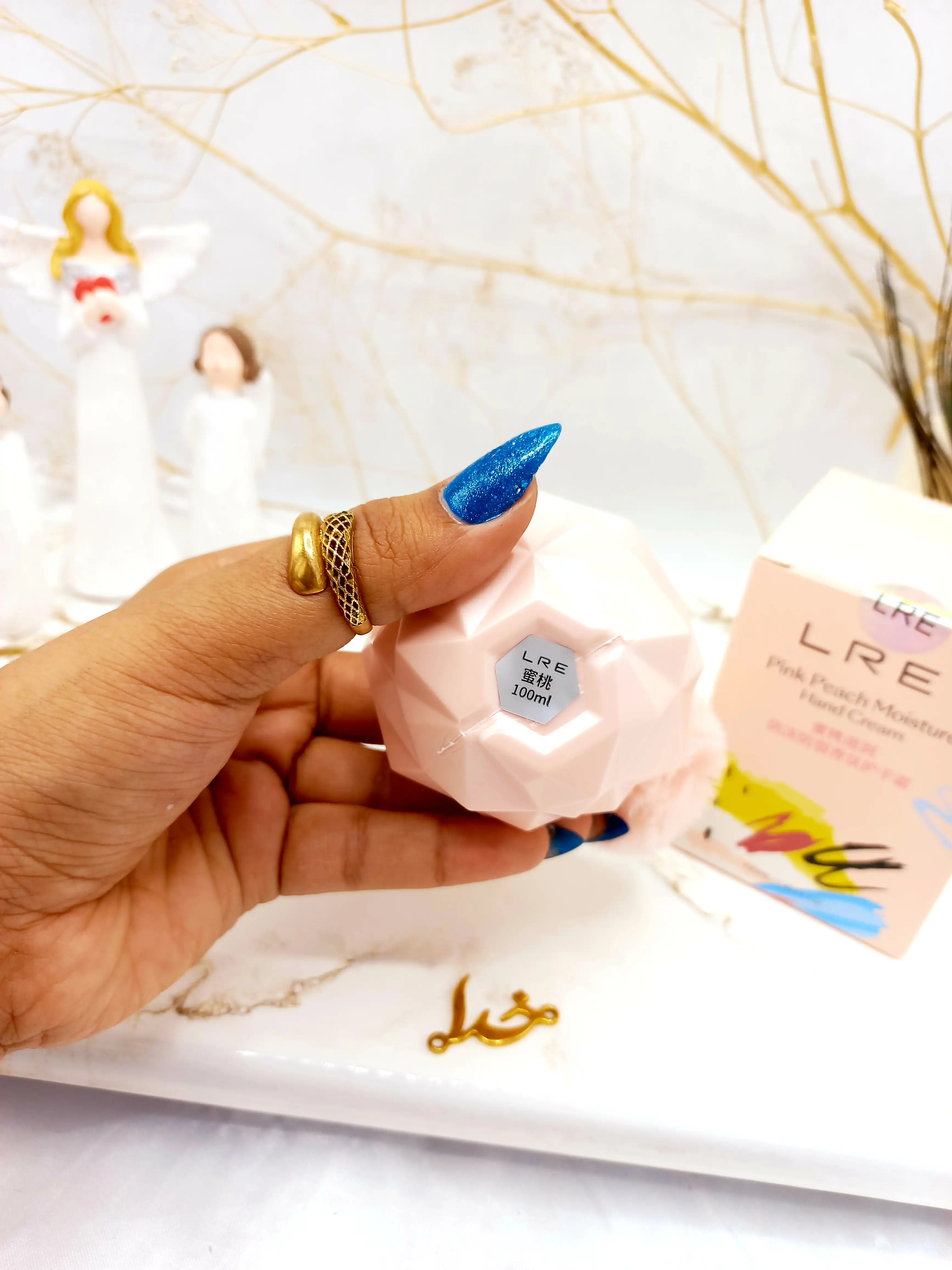 کرم دست مرطوب کننده هلو الماسی LRE کد 700169