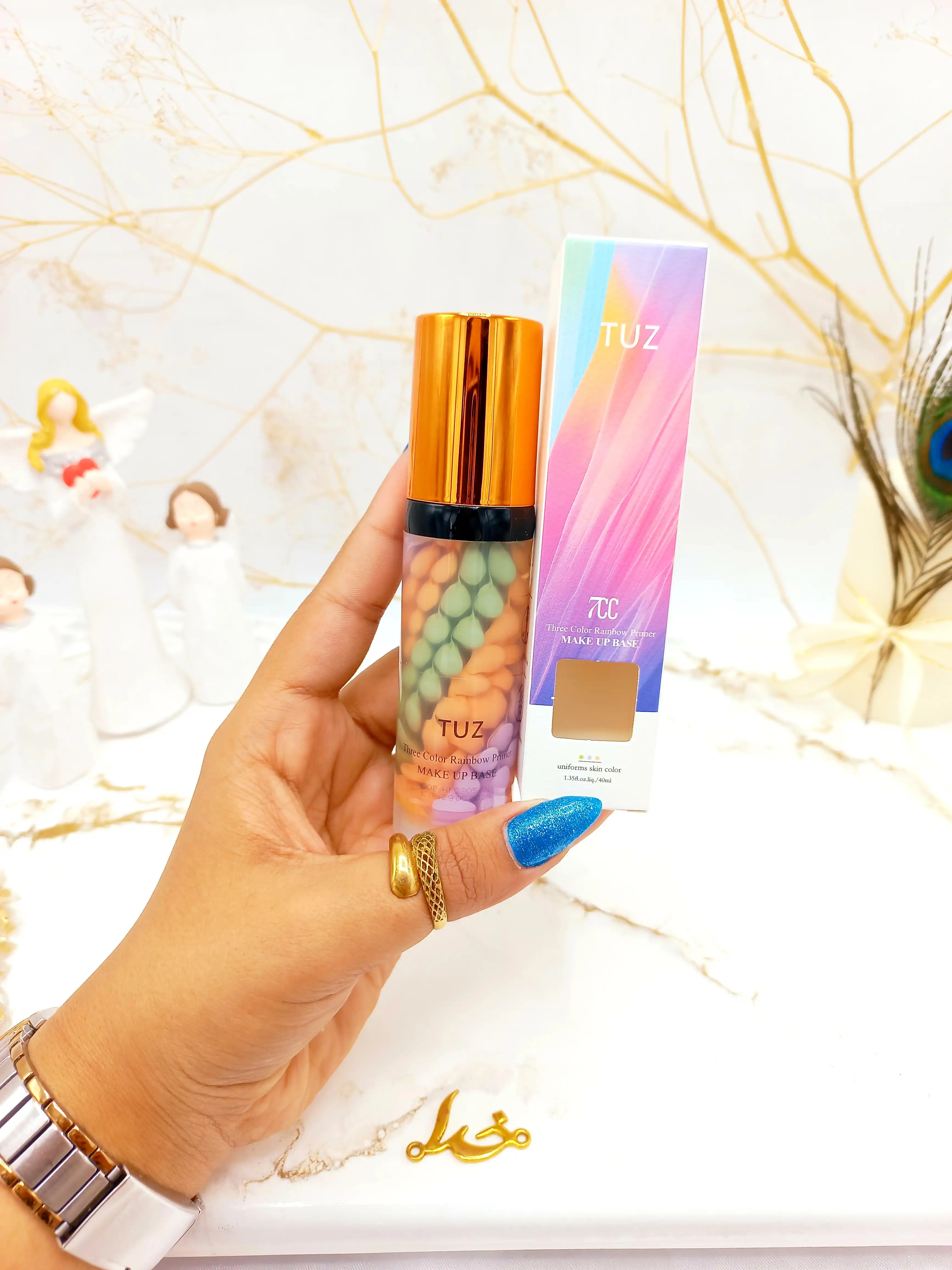 پرایمر رنگین کمانی و زیرساز آرایشی توز TUZ کد 0408