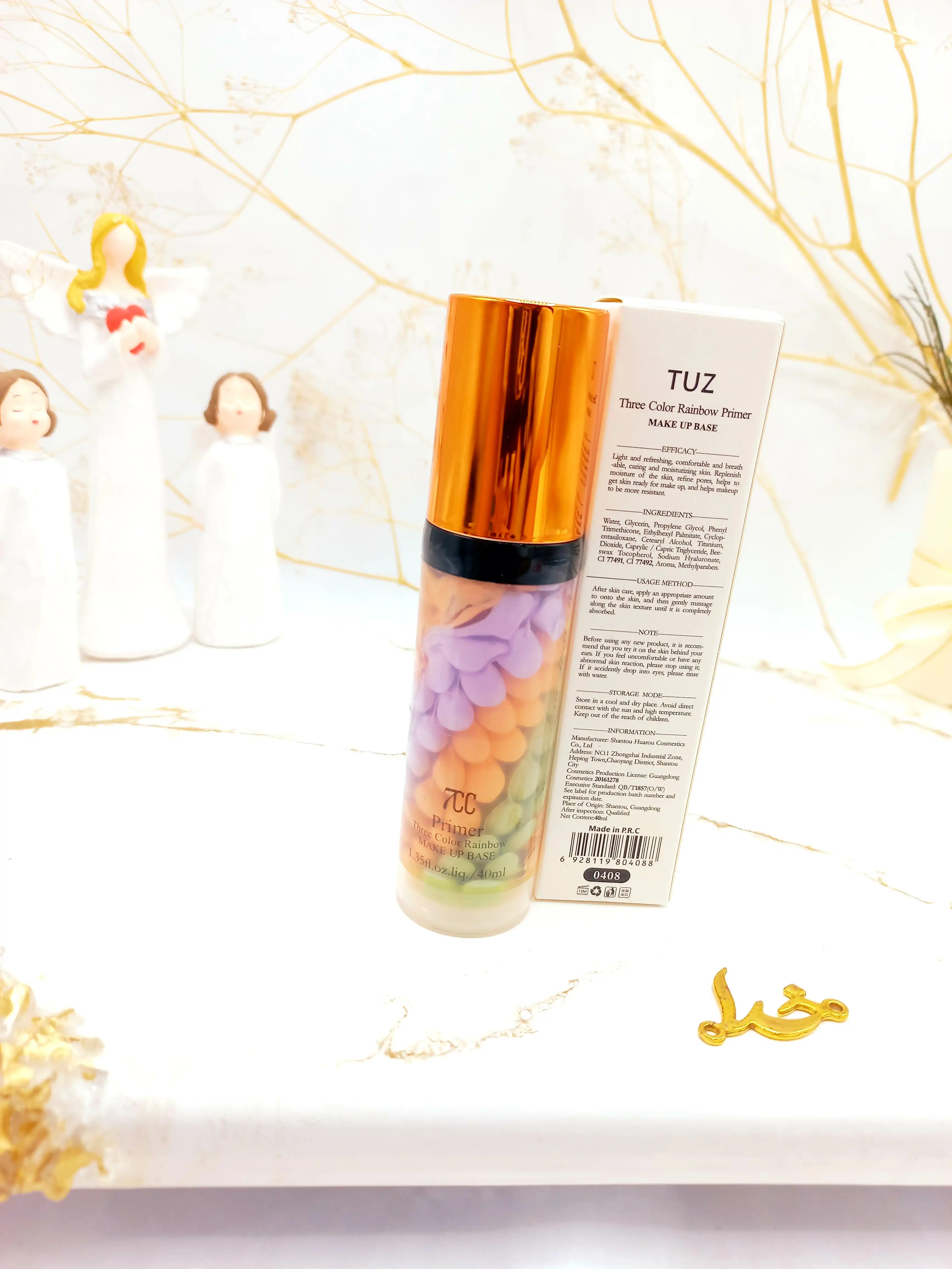 پرایمر رنگین کمانی و زیرساز آرایشی توز TUZ کد 0408
