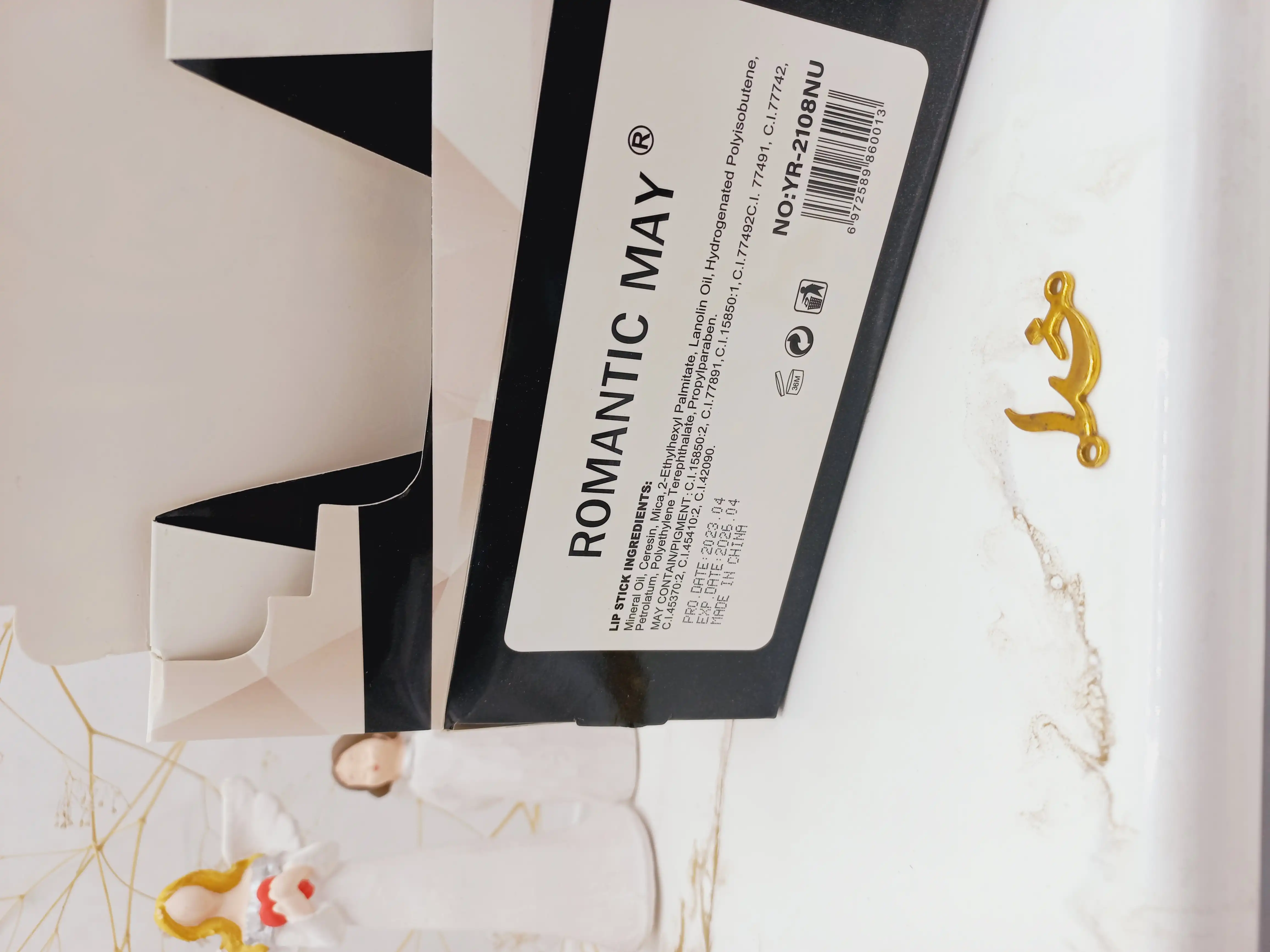 پک 6 تایی رژ جامد پرطرفدار مات رمانتیک می ROMANTIC MAY کد YR2108