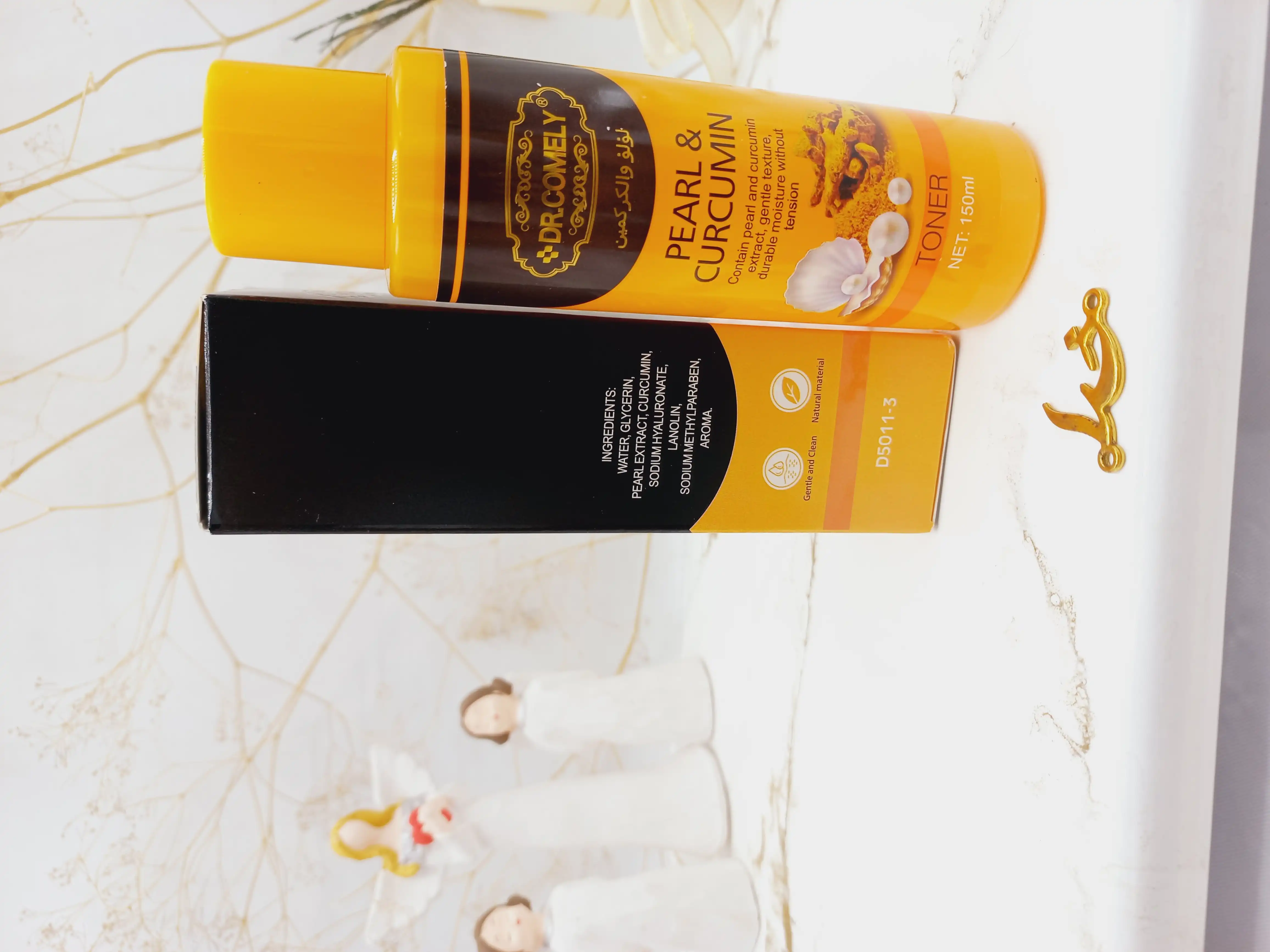 تونر مراقبت از پوست حاوی عصاره مروارید دکتر کاملی 150میل کد D5011