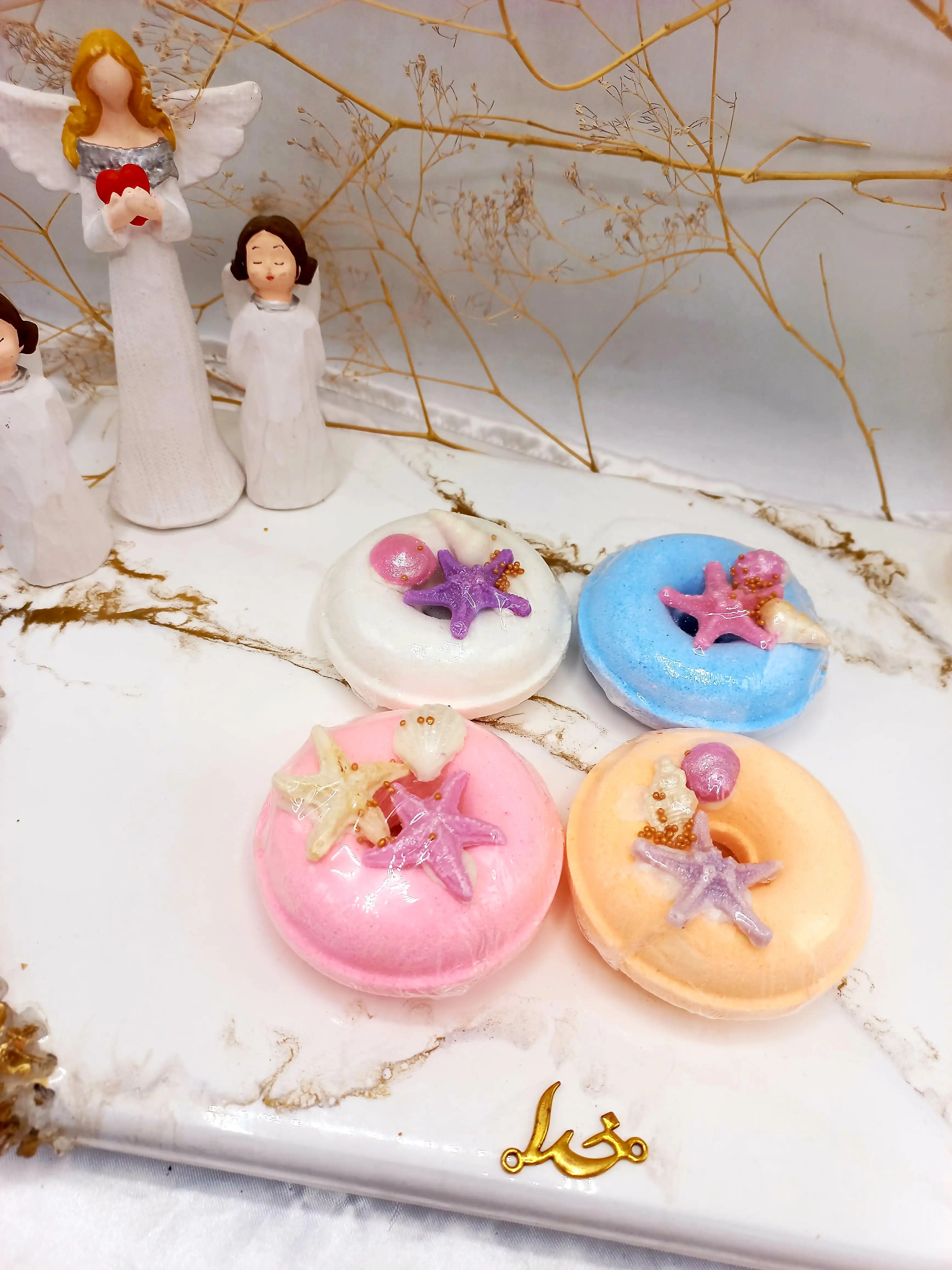 کوکتل و پدیکور دونات صدف دریایی 100 گرم