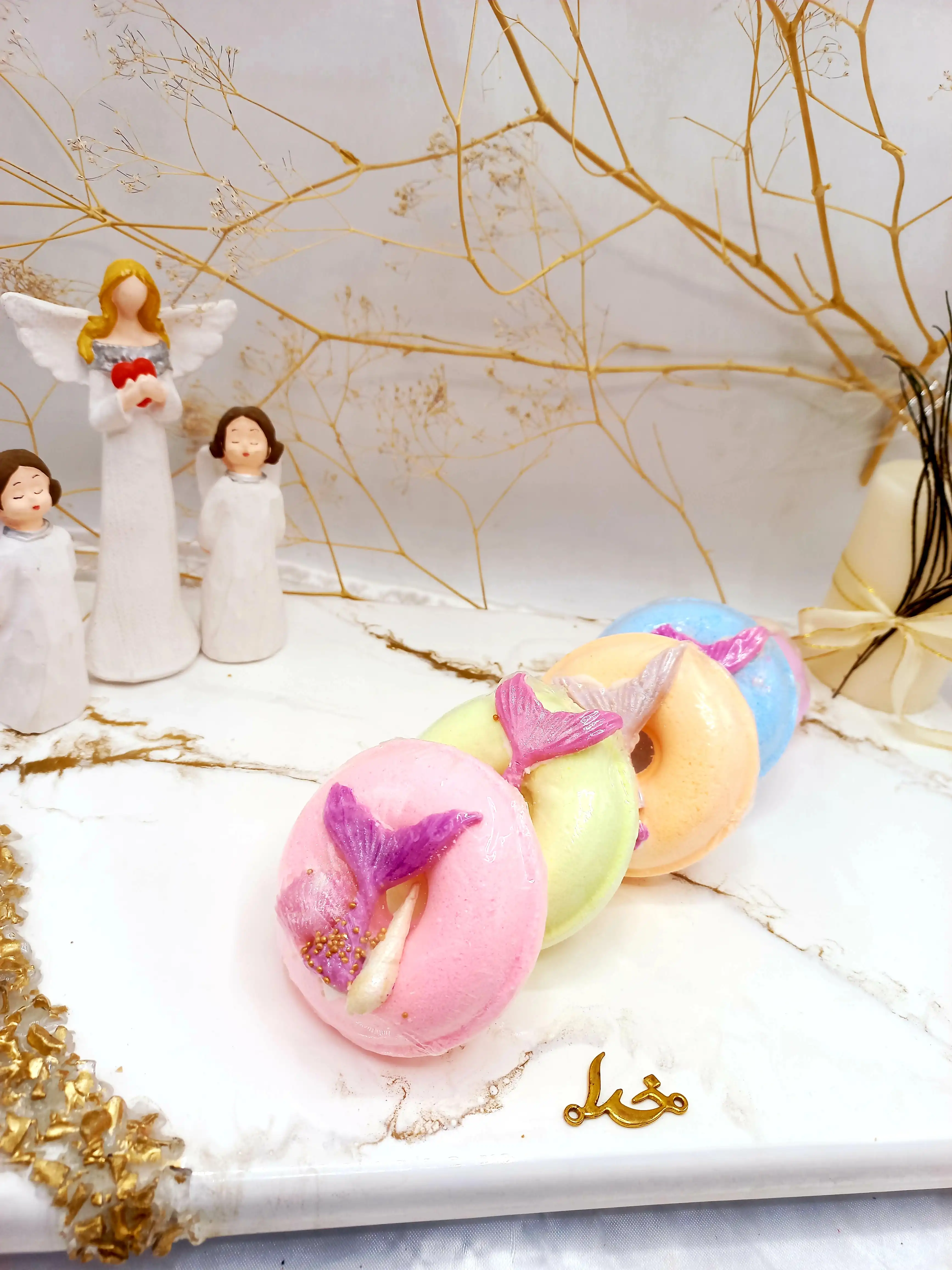 کوکتل و پدیکور دونات پری دریایی 100 گرم