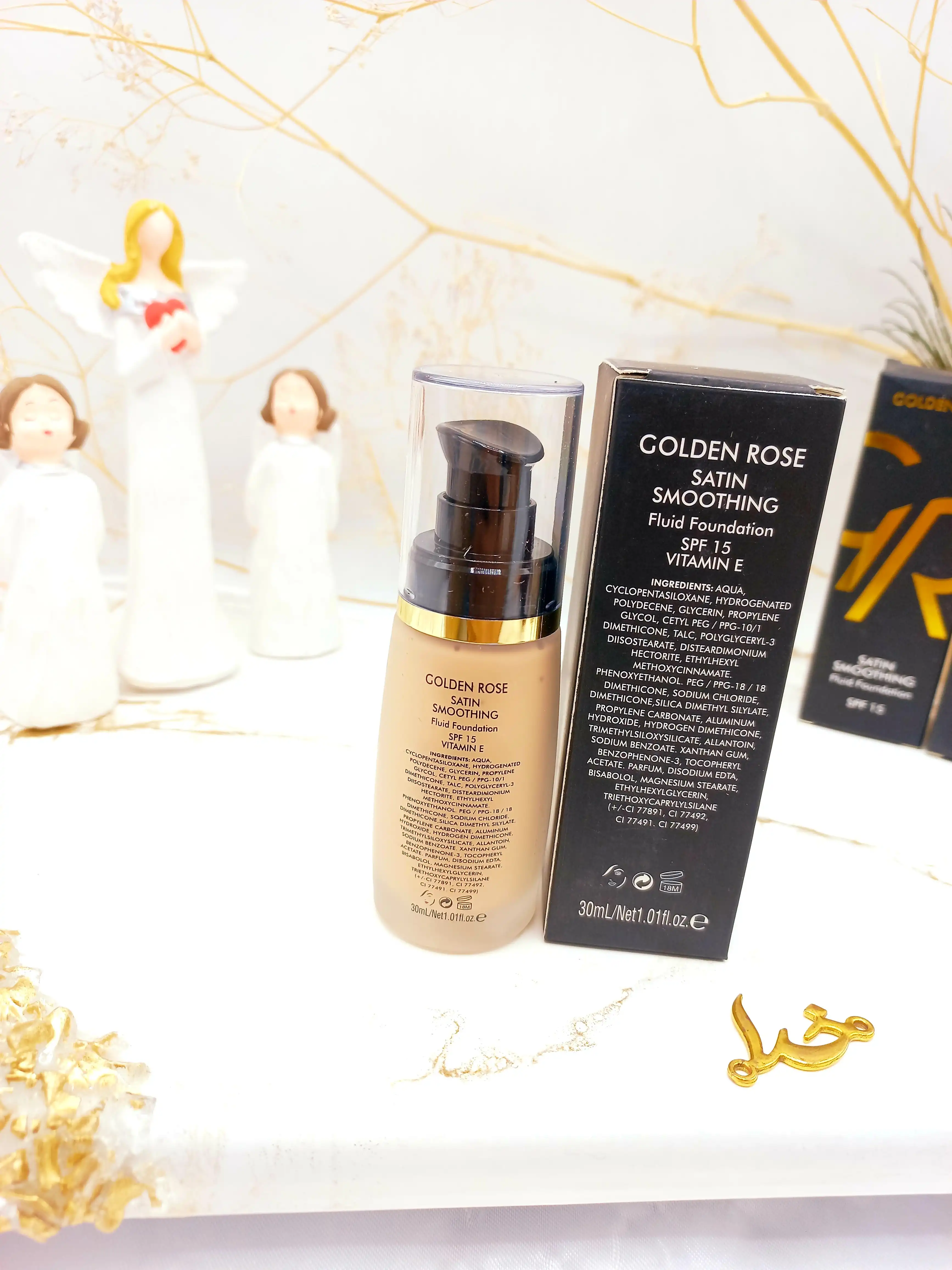 کرم پودر شیشه ای مات مدل Foundation کد 3155