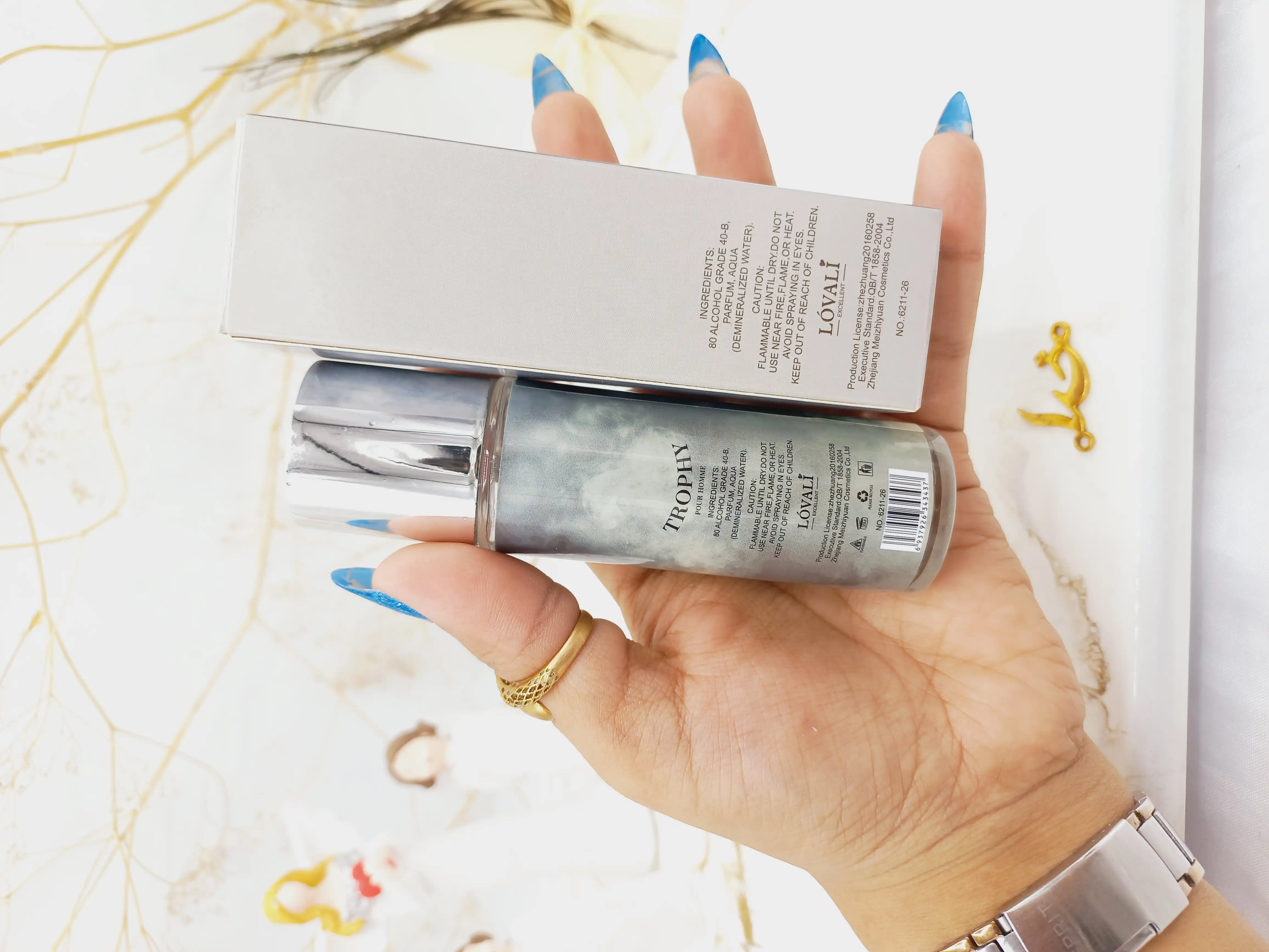 ادکلن 50 میل TROPHY برند LOVALI کد 621126