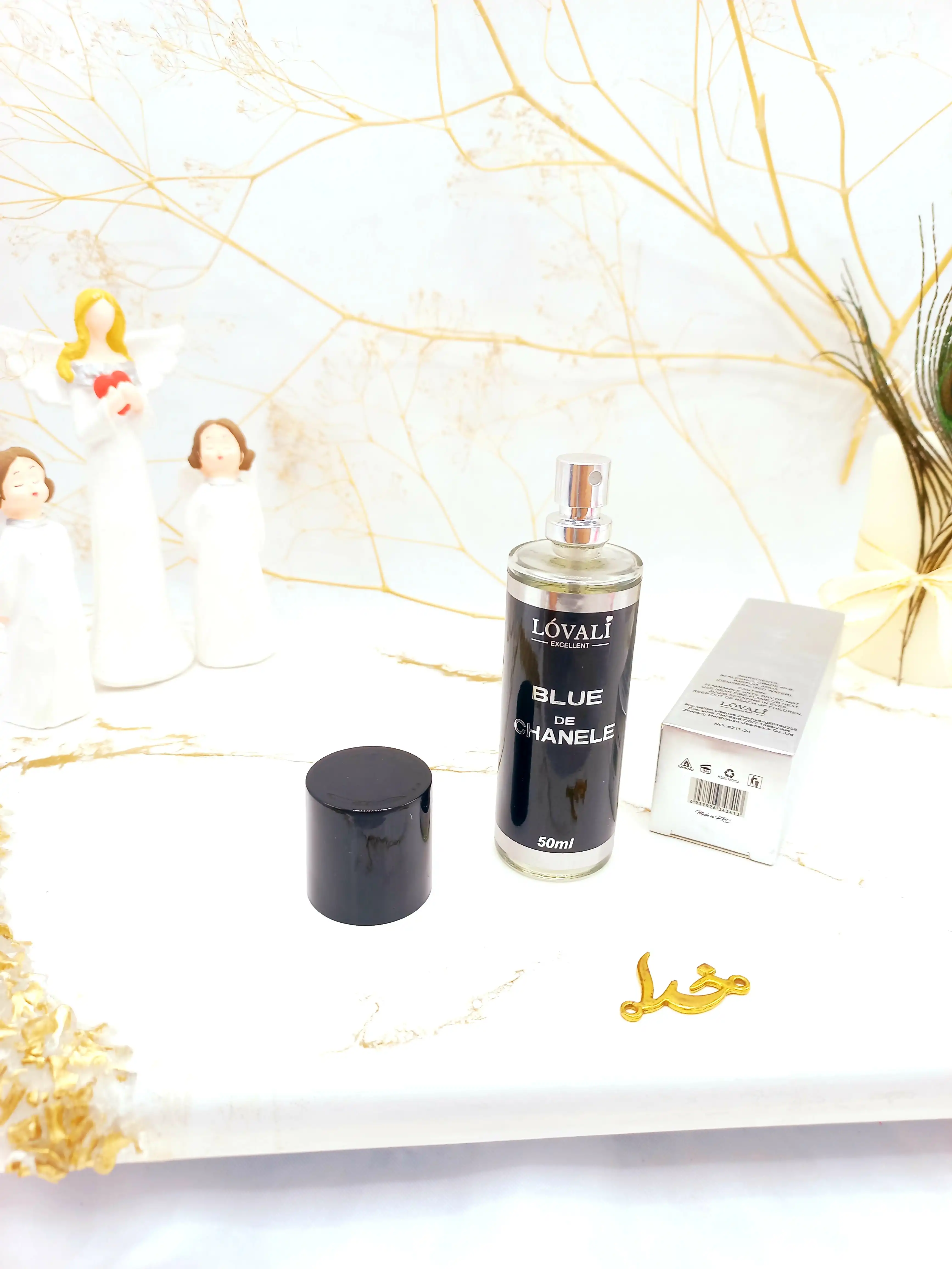 ادکلن 50 میل BLUE DE CHANELE برند LOVALI کد 621124