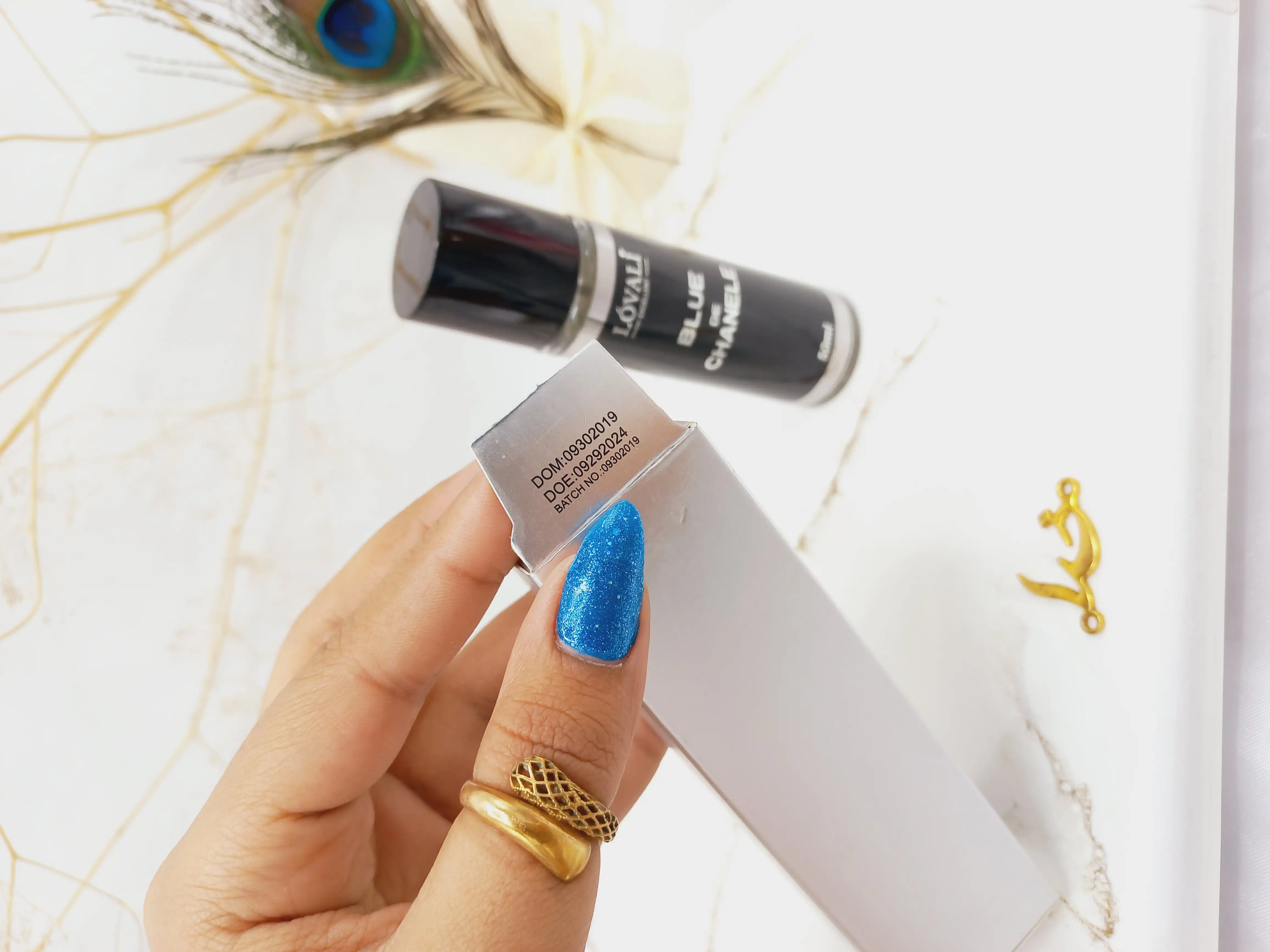 ادکلن 50 میل BLUE DE CHANELE برند LOVALI کد 621124