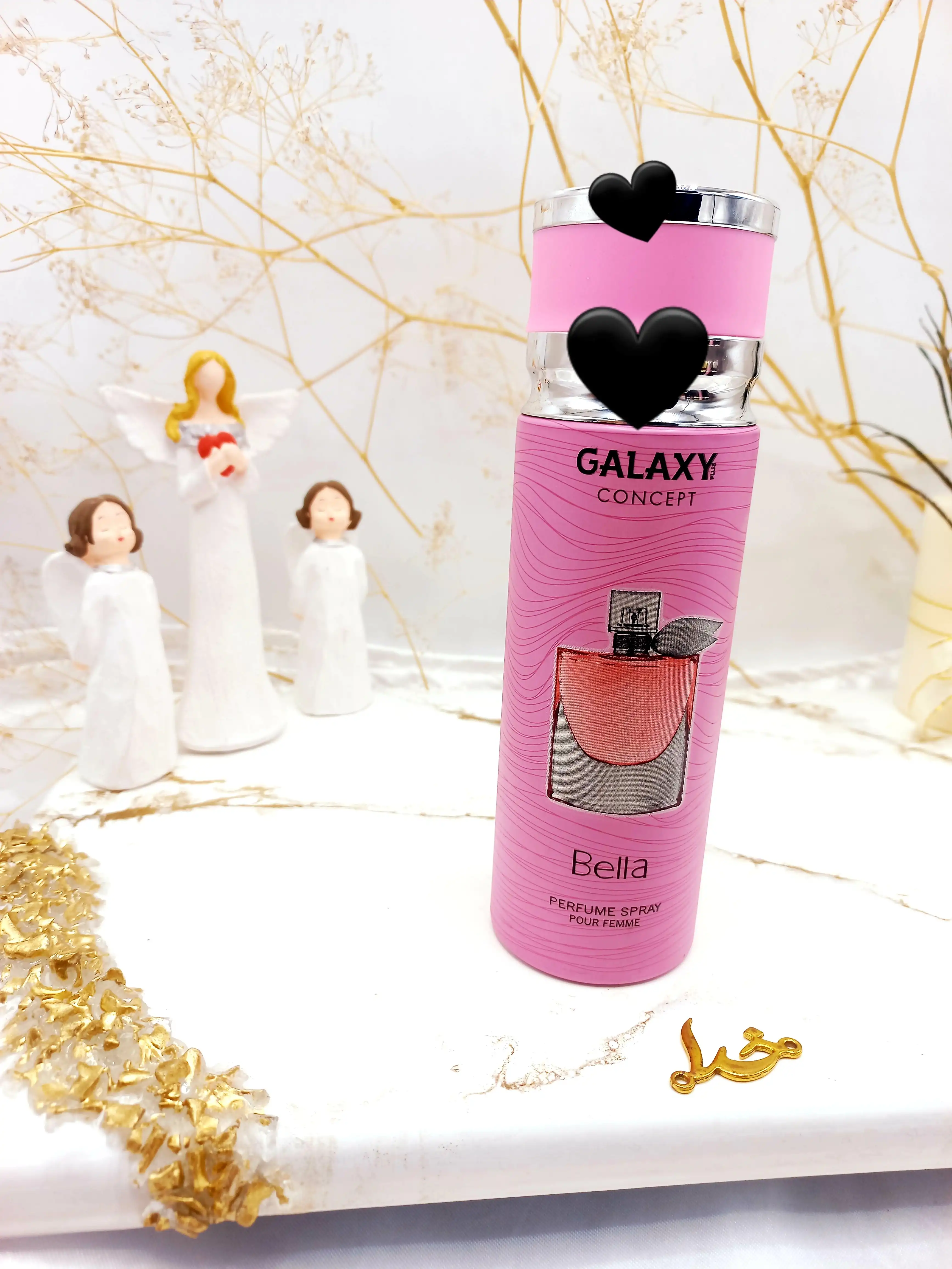 اسپری خوشبو کننده زنانه گلکسی GALAXY مدل Bella کد B9157