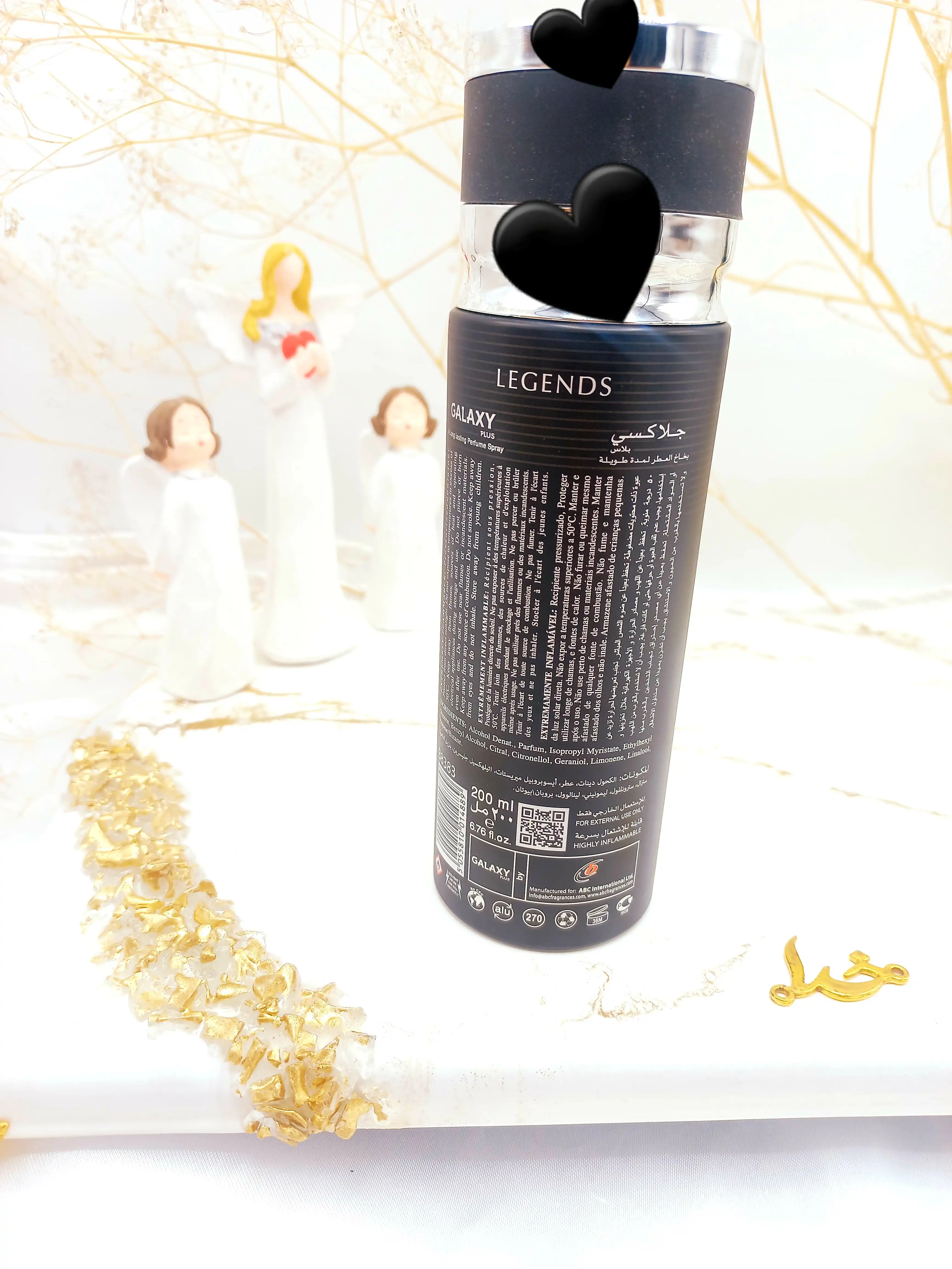 اسپری خوشبو کننده مردانه گلکسی GALAXY مدل LEGENDS کد B8383