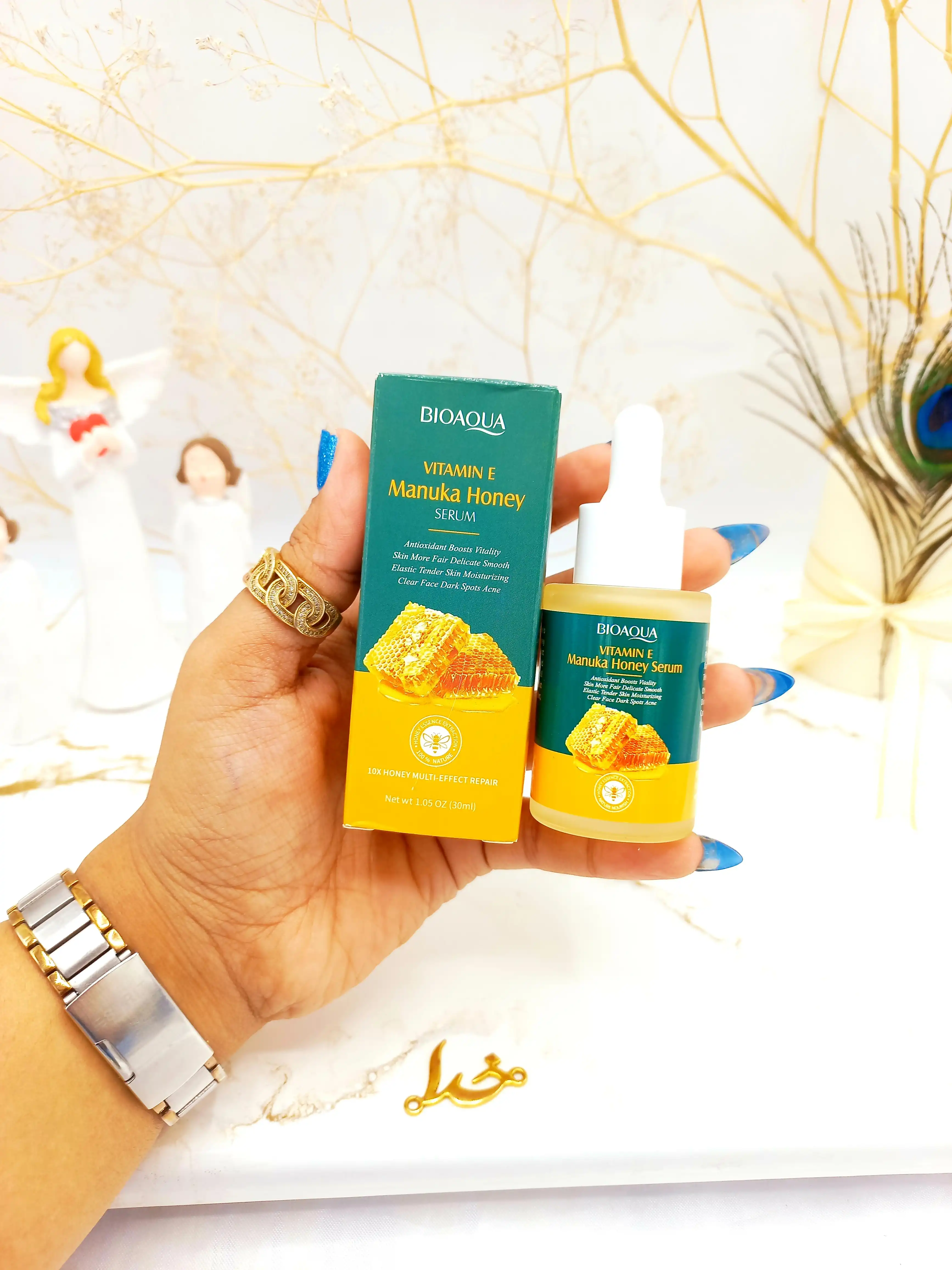 سرم ضدلک و آبرسان عسل ویتامین E بیوآکوا BIOAQUA کد BQY53836