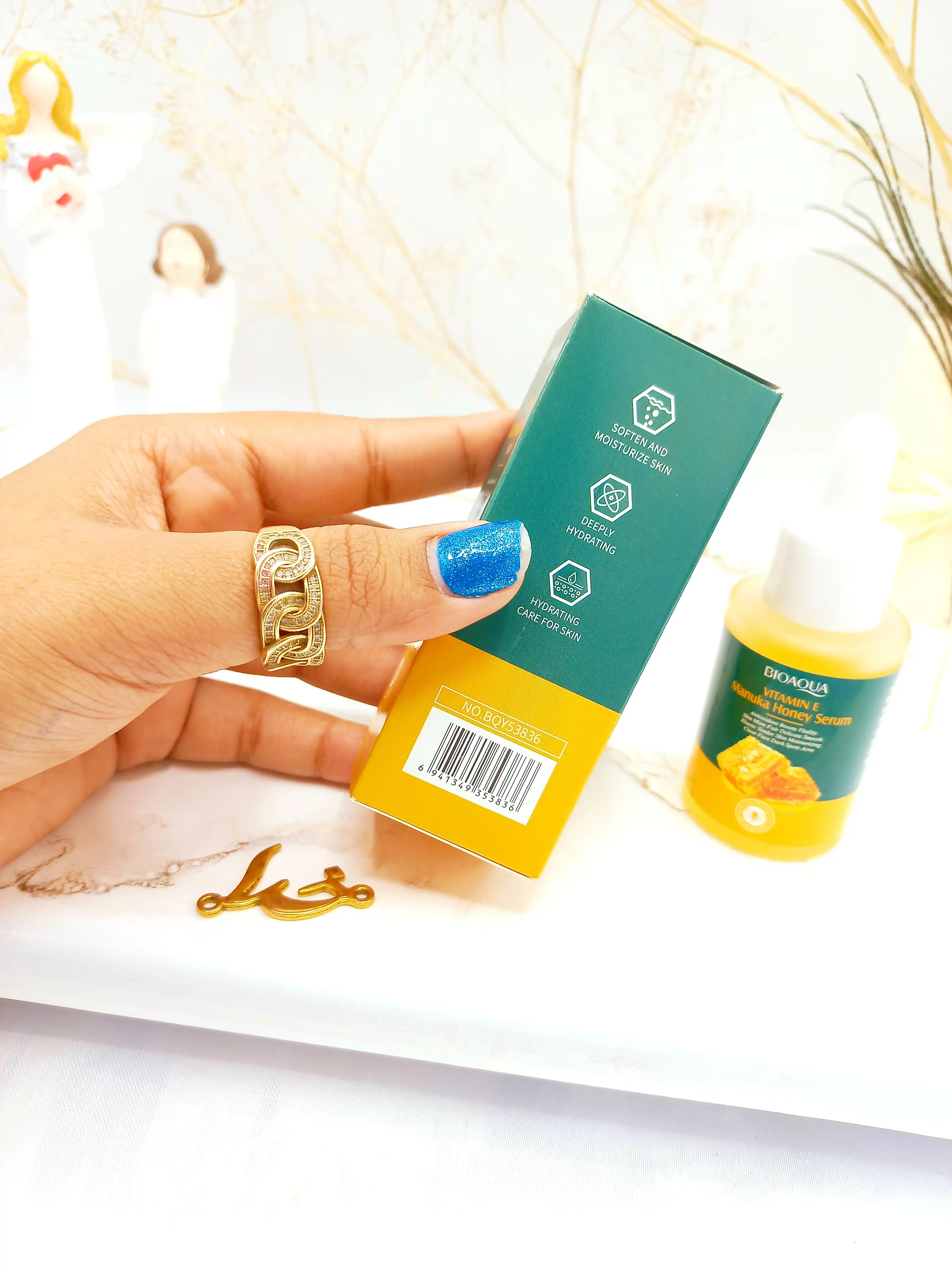 سرم ضدلک و آبرسان عسل ویتامین E بیوآکوا BIOAQUA کد BQY53836