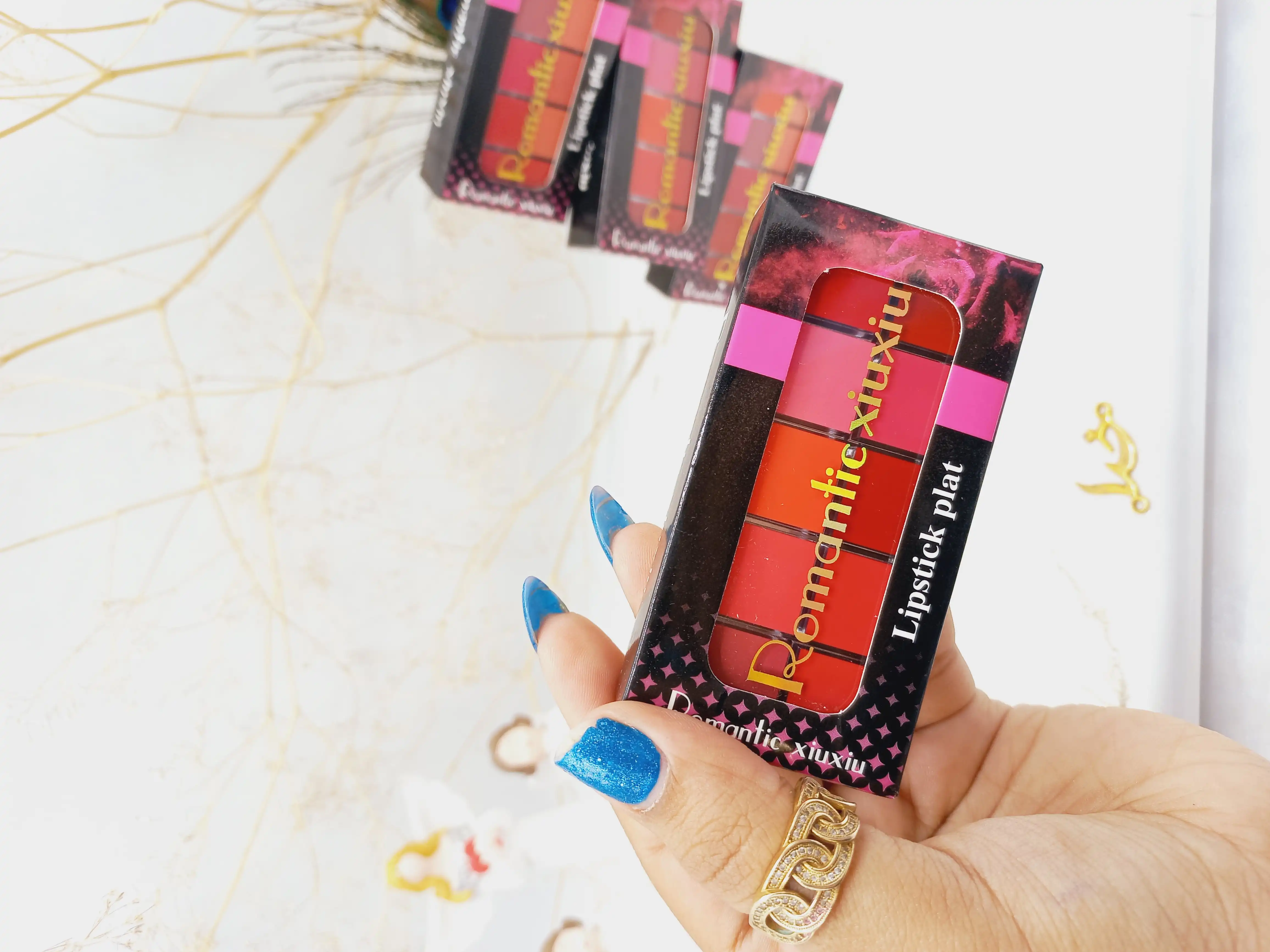 پالت رژ لب 10 تایی ROMANTIC XIUXIU کد 37999