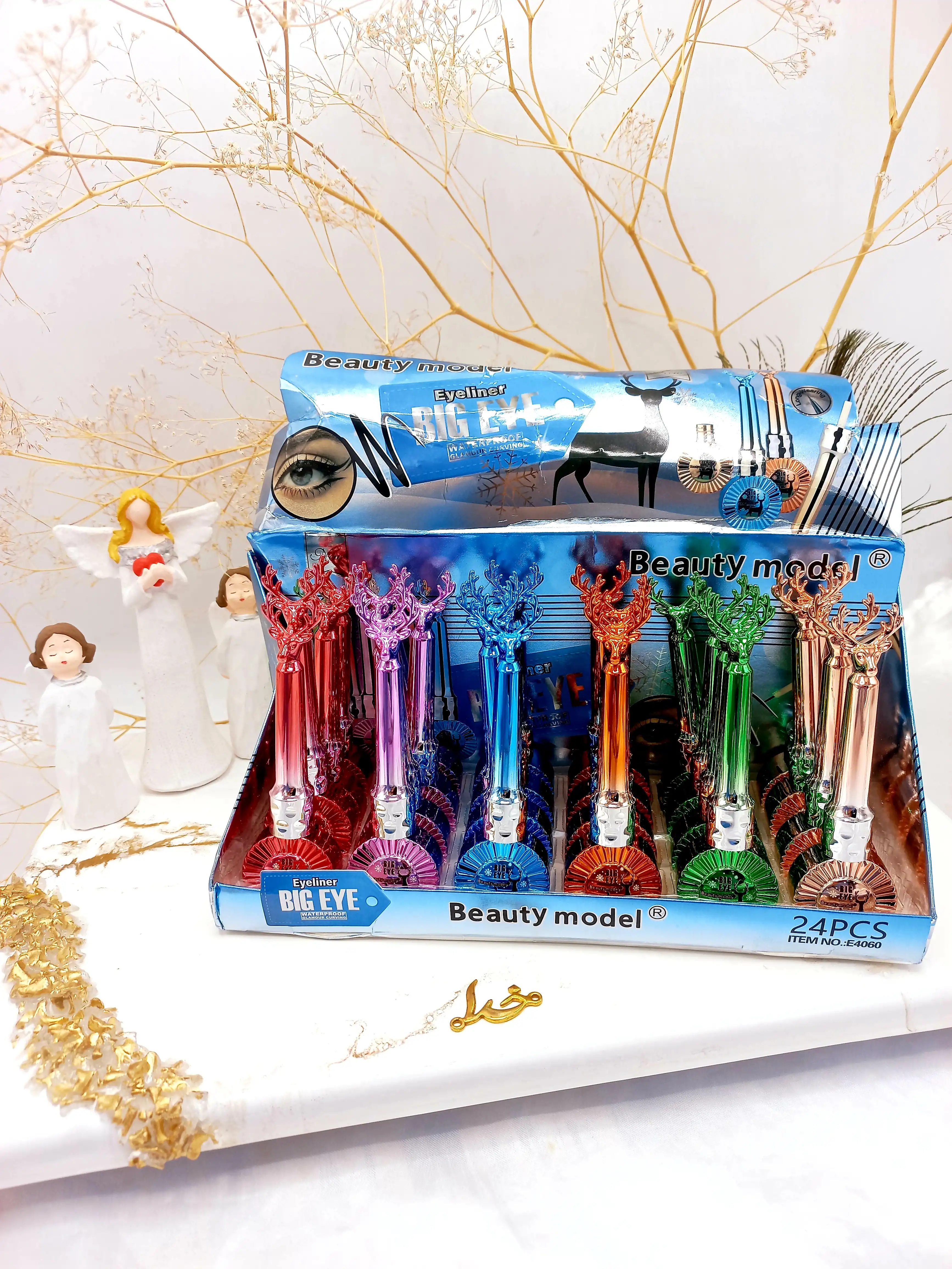 خط چشم مشکی پرطرفدار مویی گوزنی (ضد آب) کد E4060